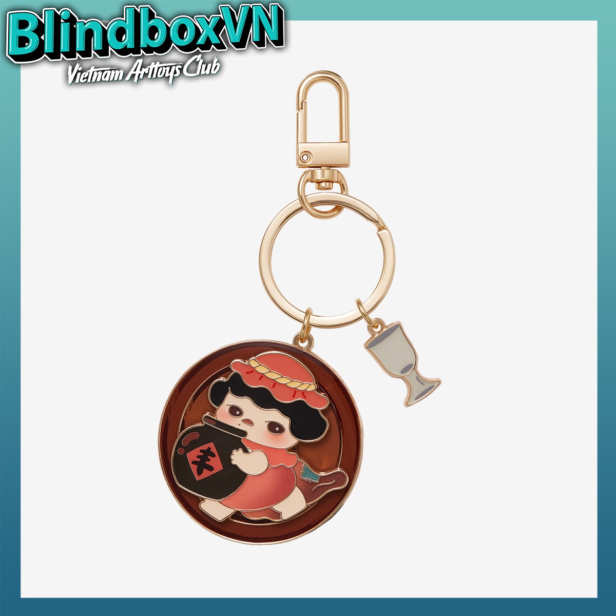 PUCKY The Feast Series-Pendant Blind Box ( Chính Hãng )