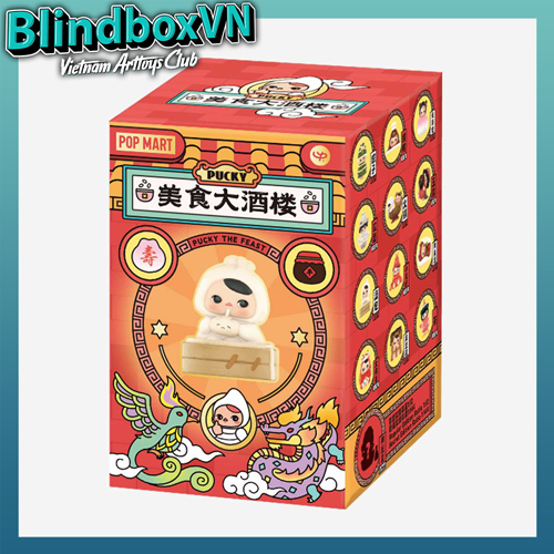 Blindbox PUCKY The Feast Series Figures ( Chính Hãng )