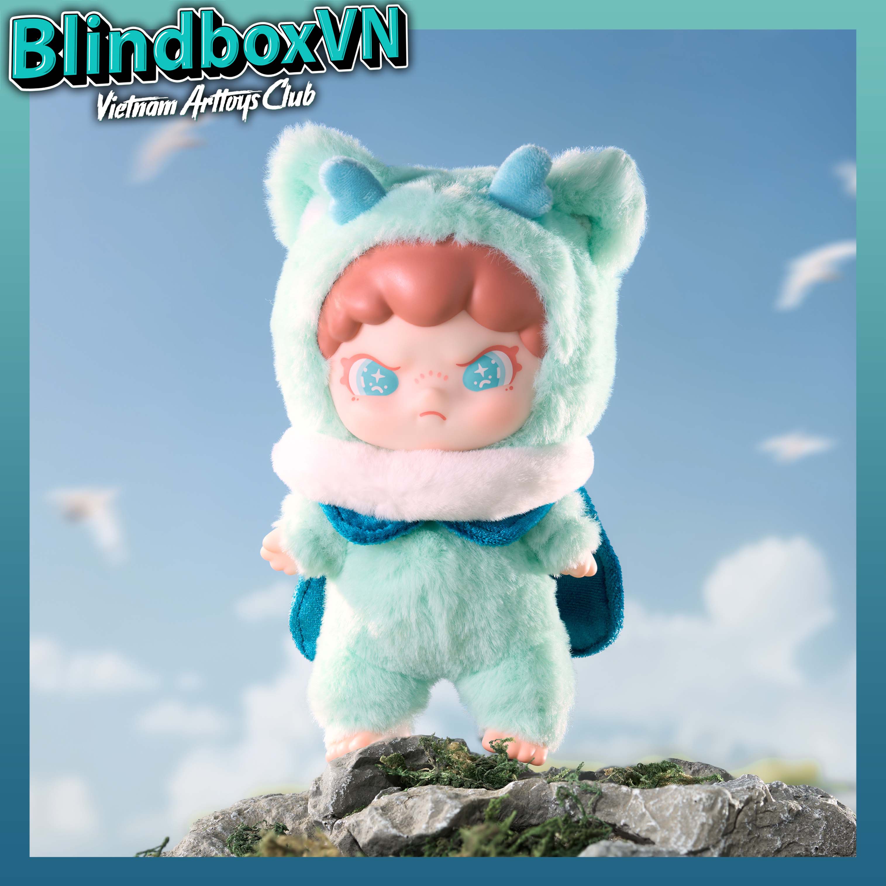 Blindbox DORA Animals Series Vinyl Plush Doll ( Chính Hãng )