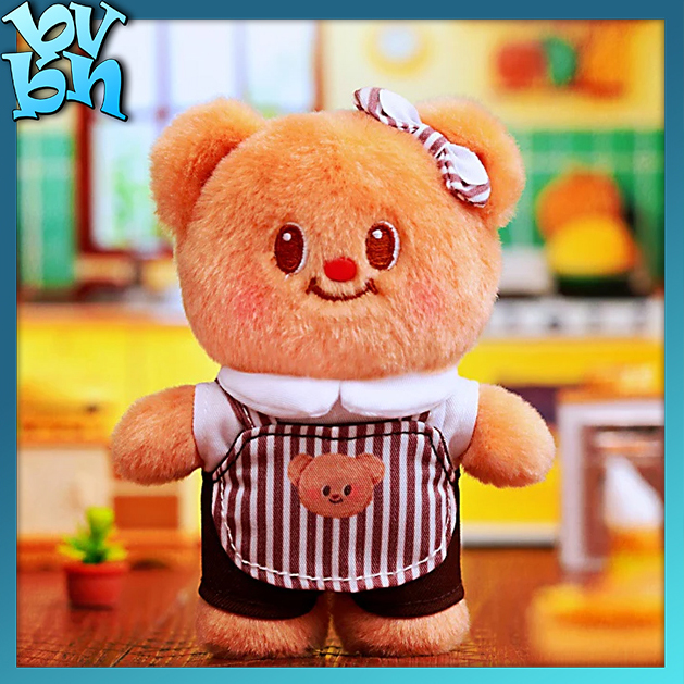 Butterbear Versatile Wardrobe Plush Pendant Blindbox