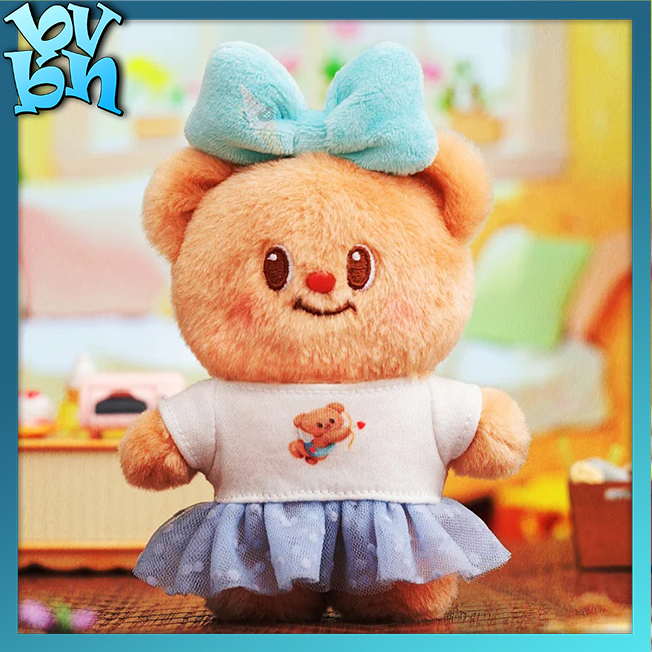 Butterbear Versatile Wardrobe Plush Pendant Blindbox