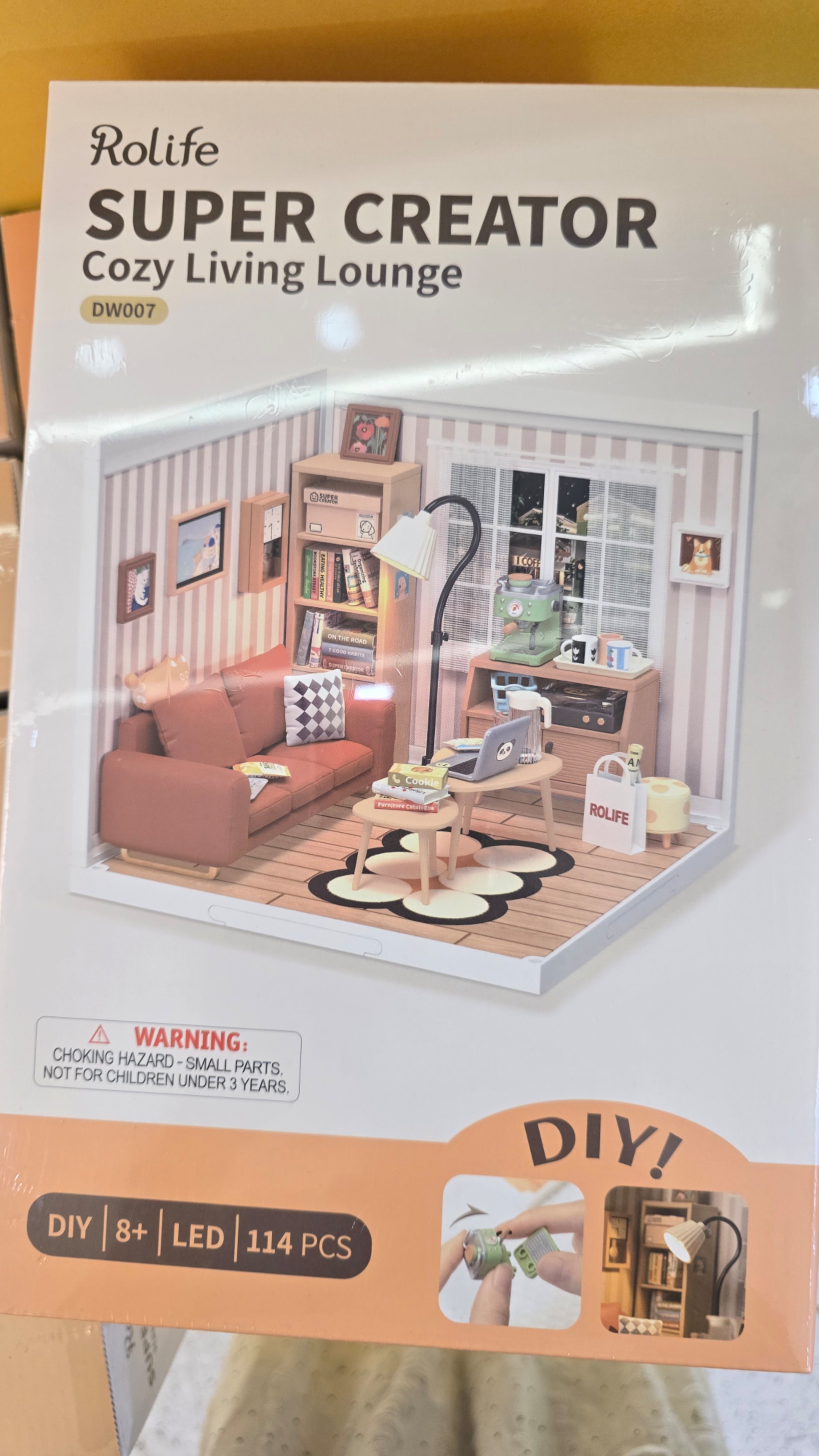 Mô Hình Lắp Ghép Nhà Robotime Rolife Super Creator DIY Miniature House