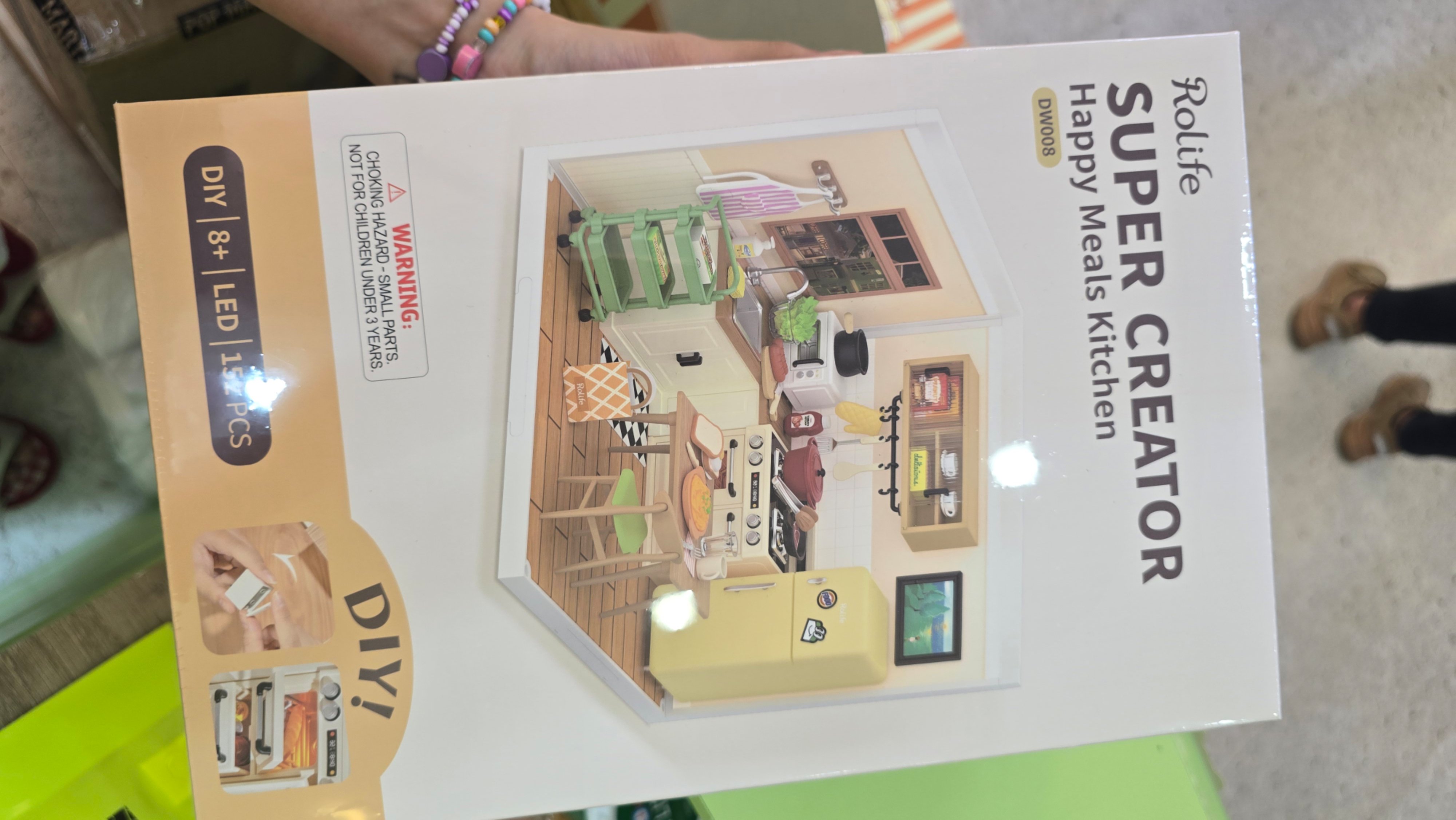 Mô Hình Lắp Ghép Nhà Robotime Rolife Super Creator DIY Miniature House