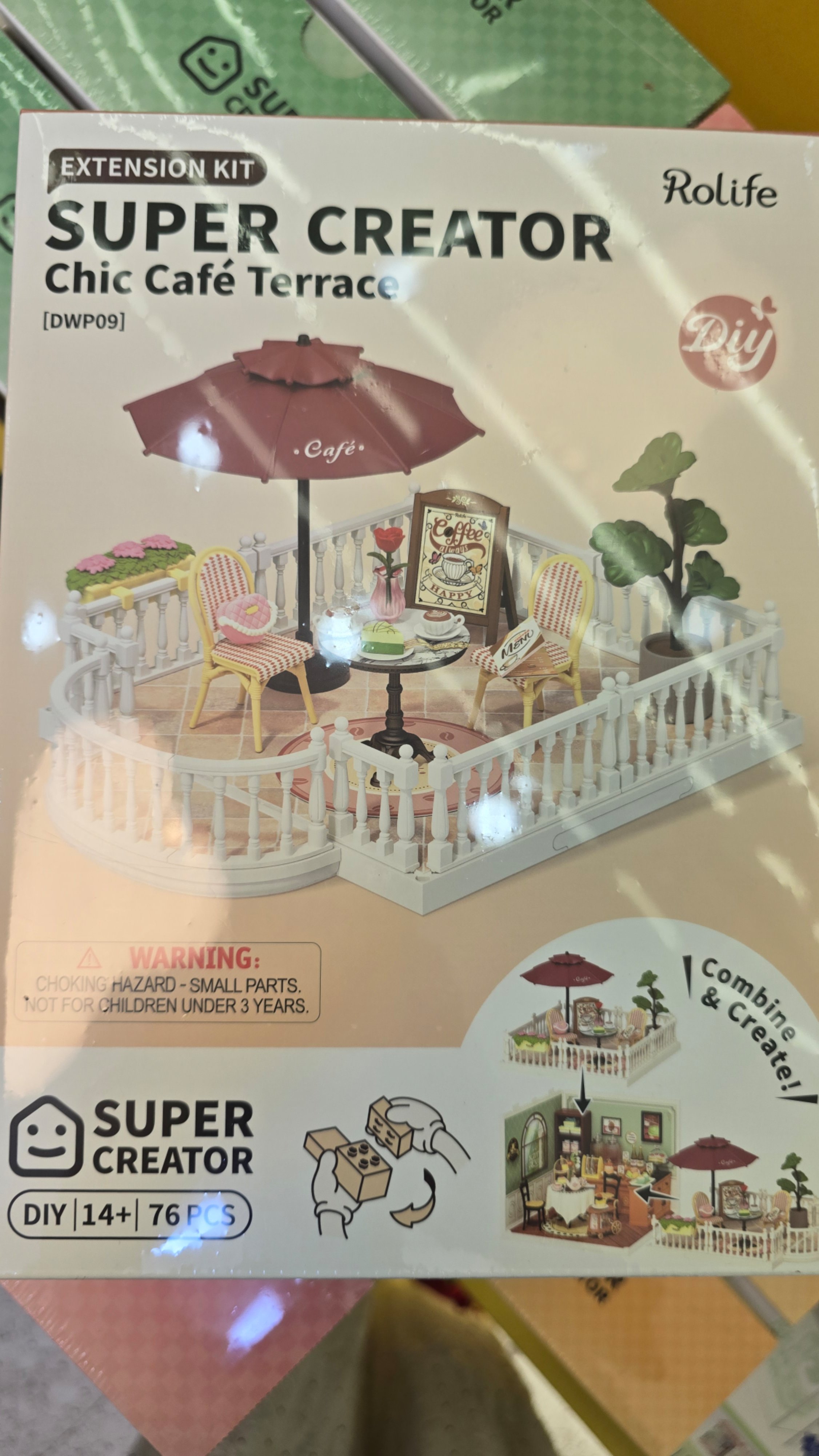 Mô Hình Lắp Ghép Nhà Robotime Rolife Super Creator DIY Miniature House