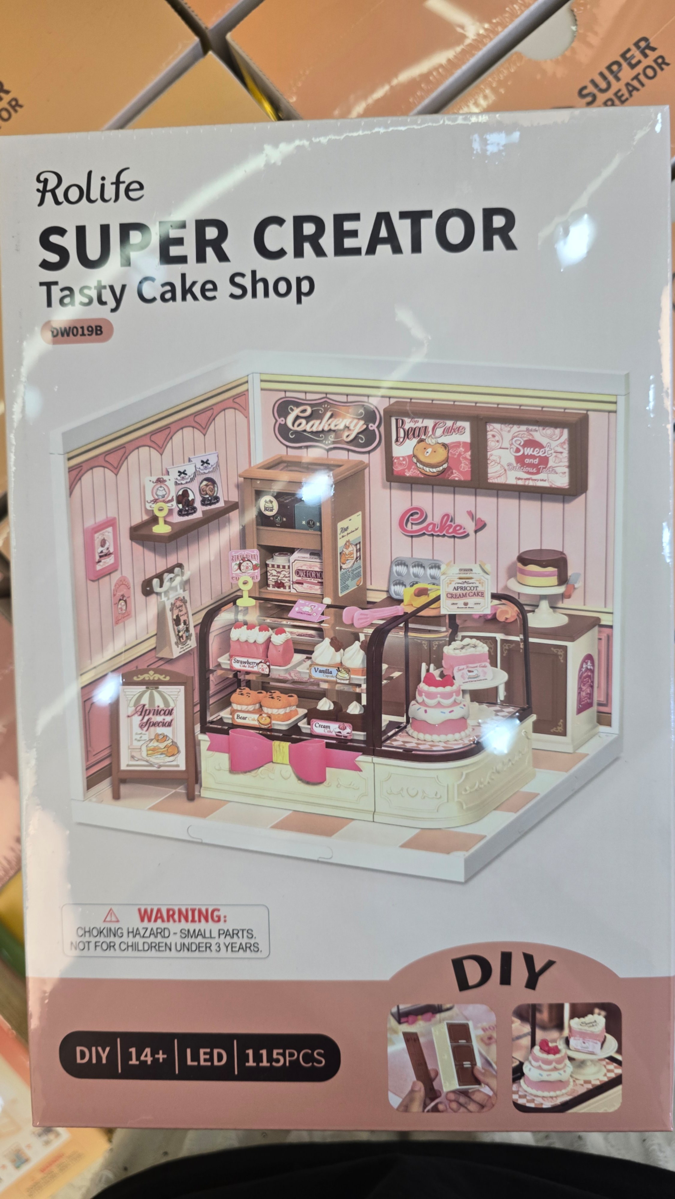 Mô Hình Lắp Ghép Nhà Robotime Rolife Super Creator DIY Miniature House