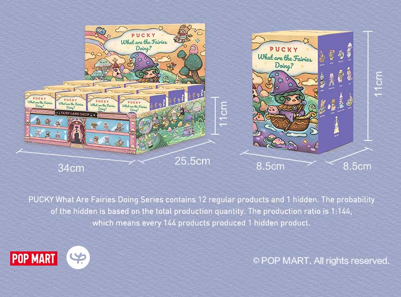 Blindbox Pucky What Are The Fairies Doing ( Chính Hãng )