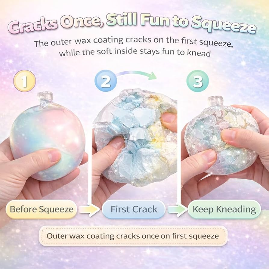 Quả bóng squishy vỏ giòn - Ball Crispy Crunch