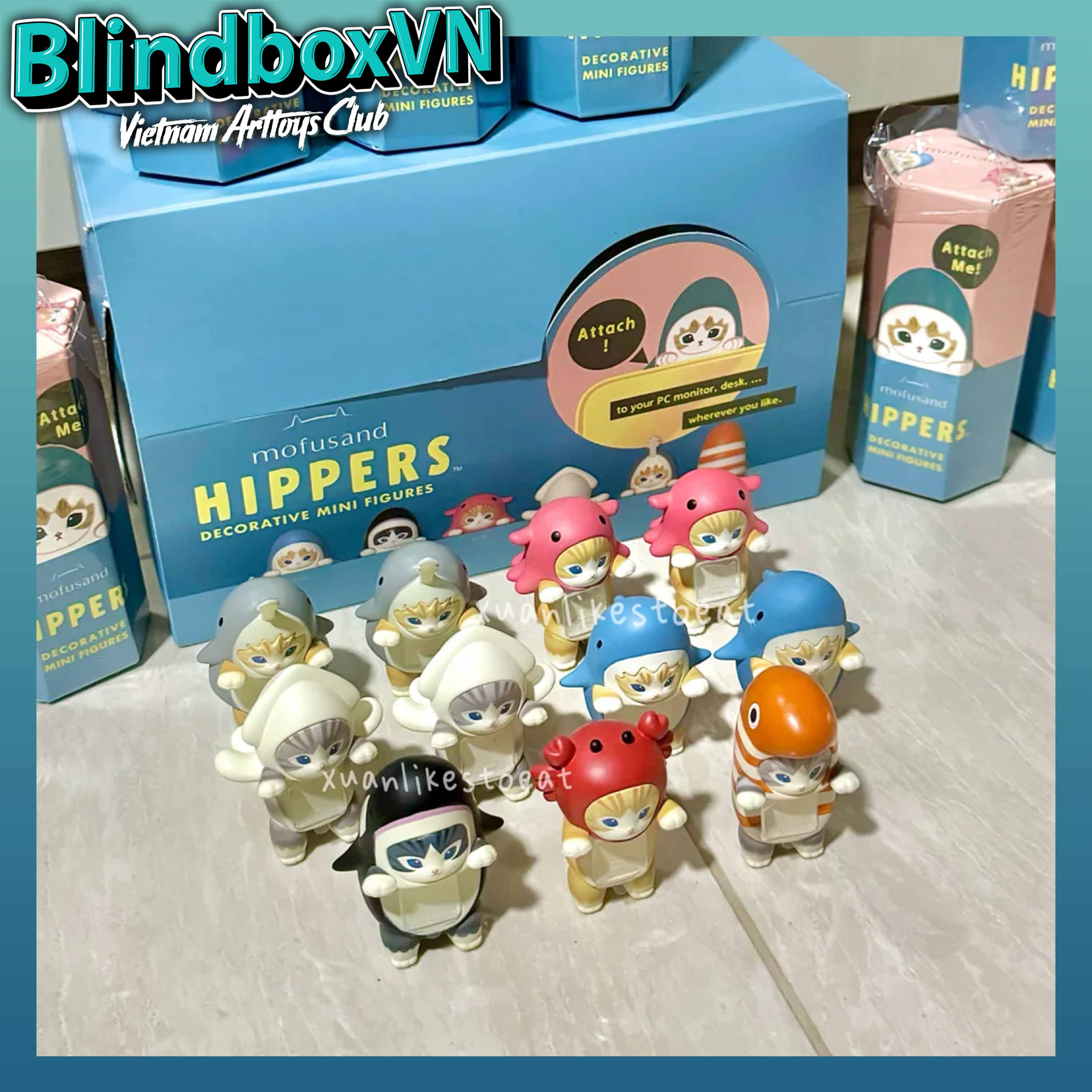 Mofusand Hippers Series BlindBox ( Chính hãng )