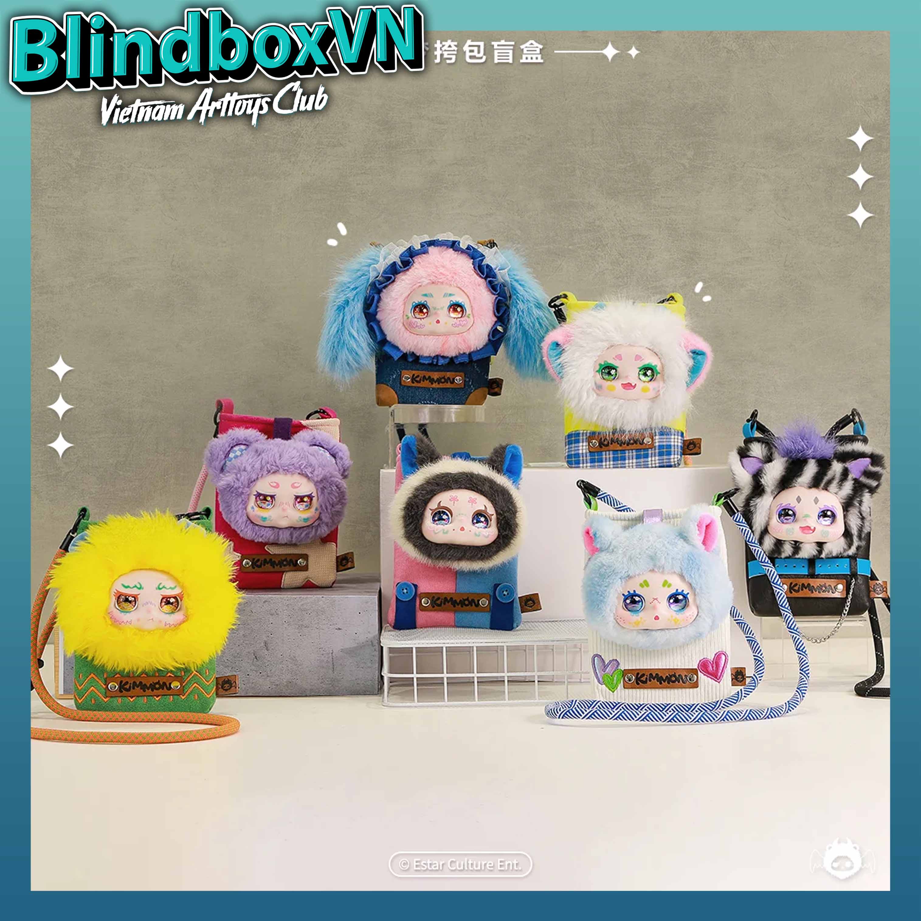 Kimmon Cross Body Bag Blindbox Series Túi đeo chéo