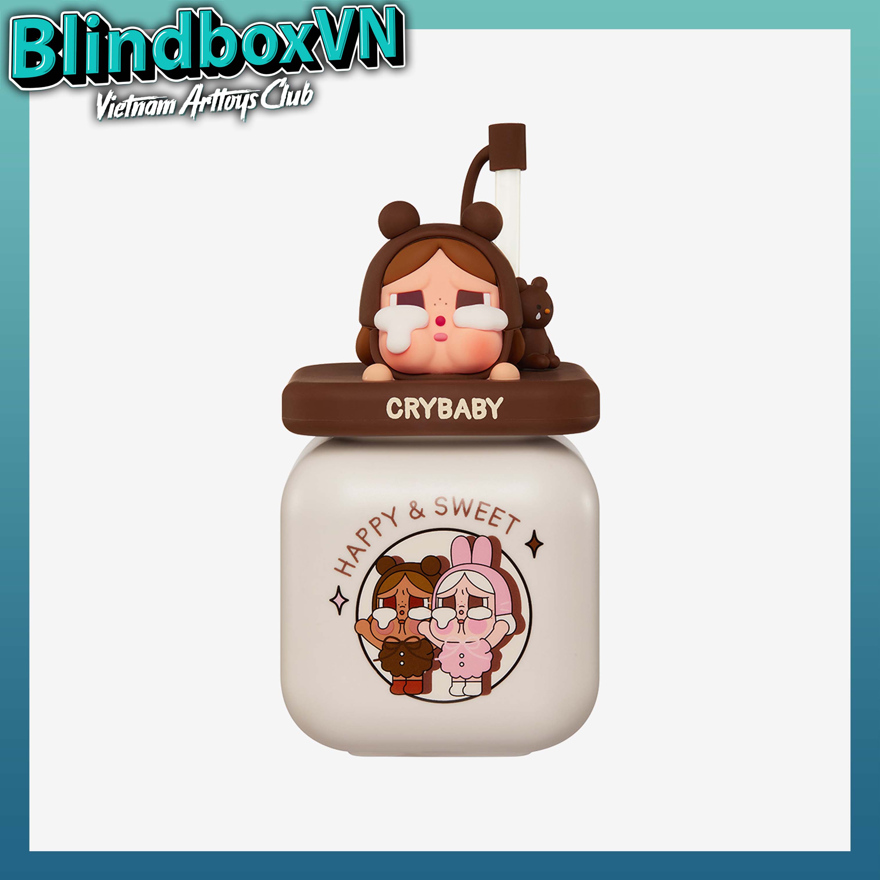 CRYBABY Crying Again Series-Straw Cup