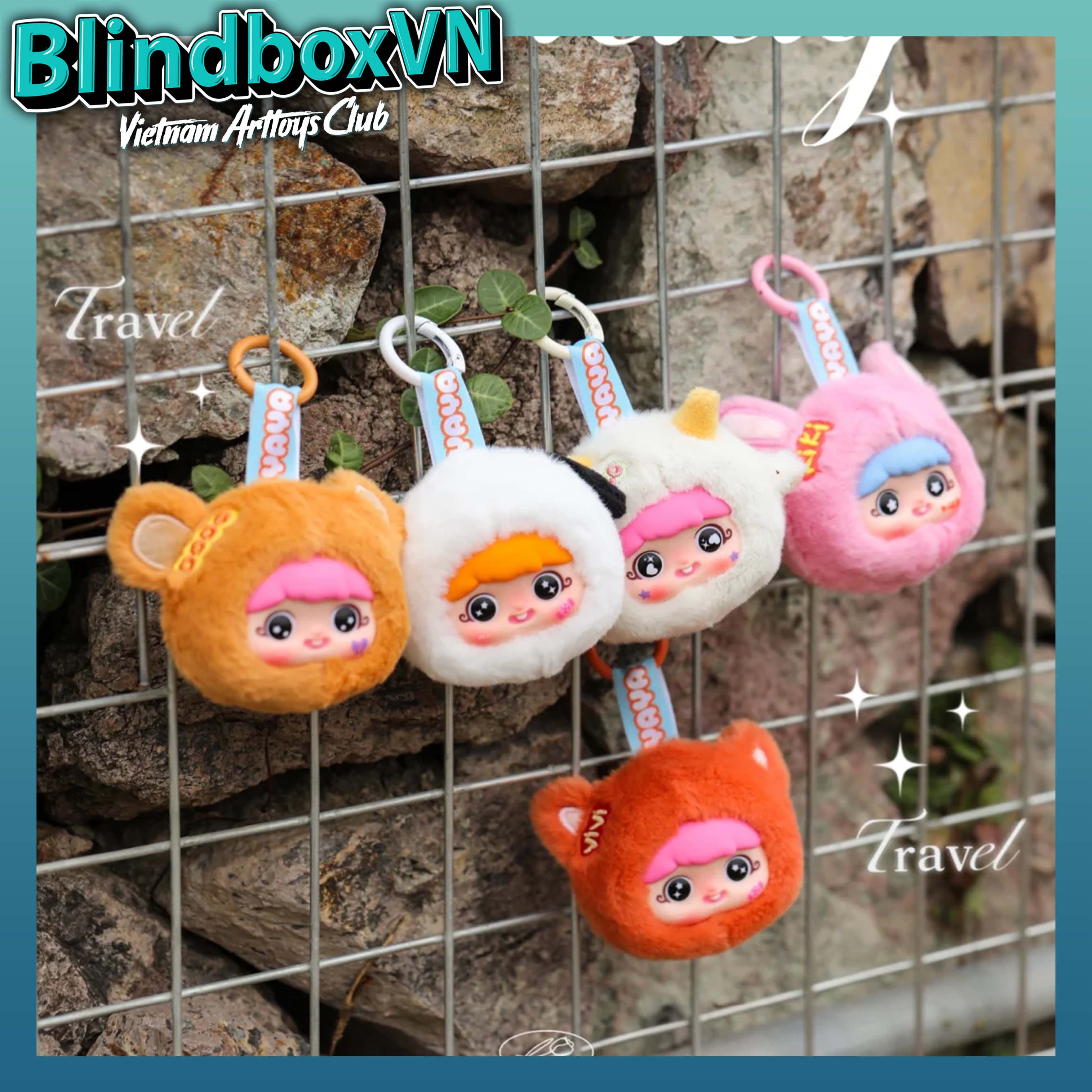 YaYa Mini Little Mischievous Bag Plush BlindBox