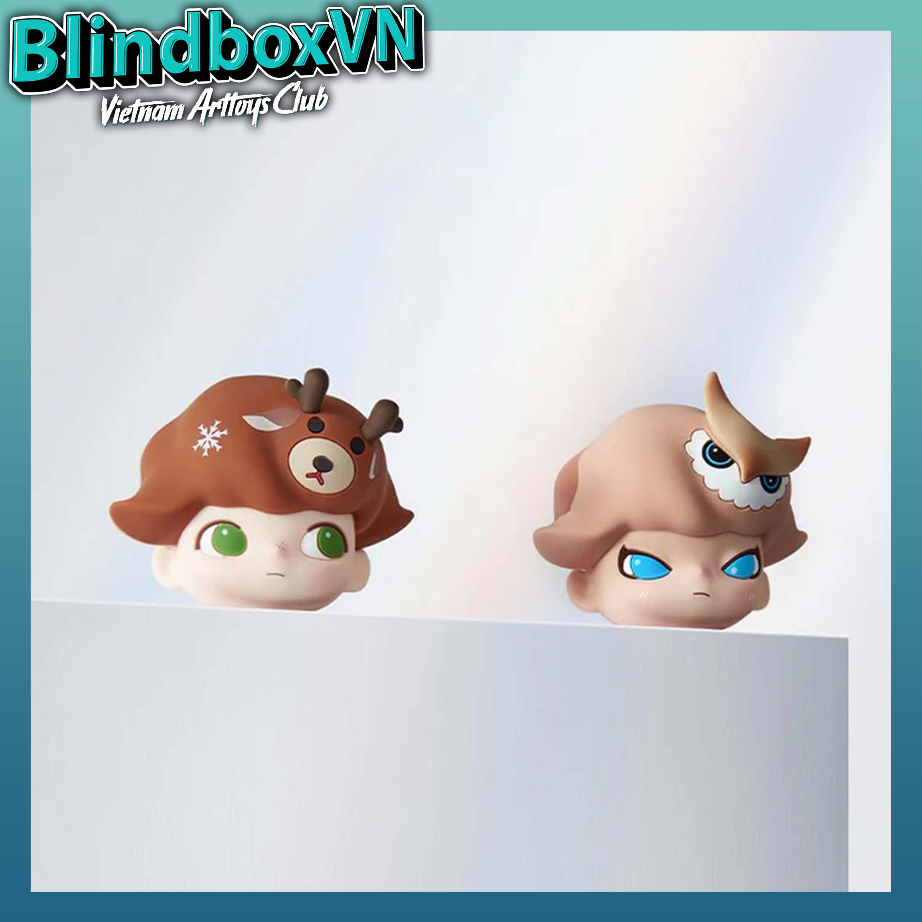 POP MART Dimoo Retro Series - Blind Box Fridge Magnets (Silicone)