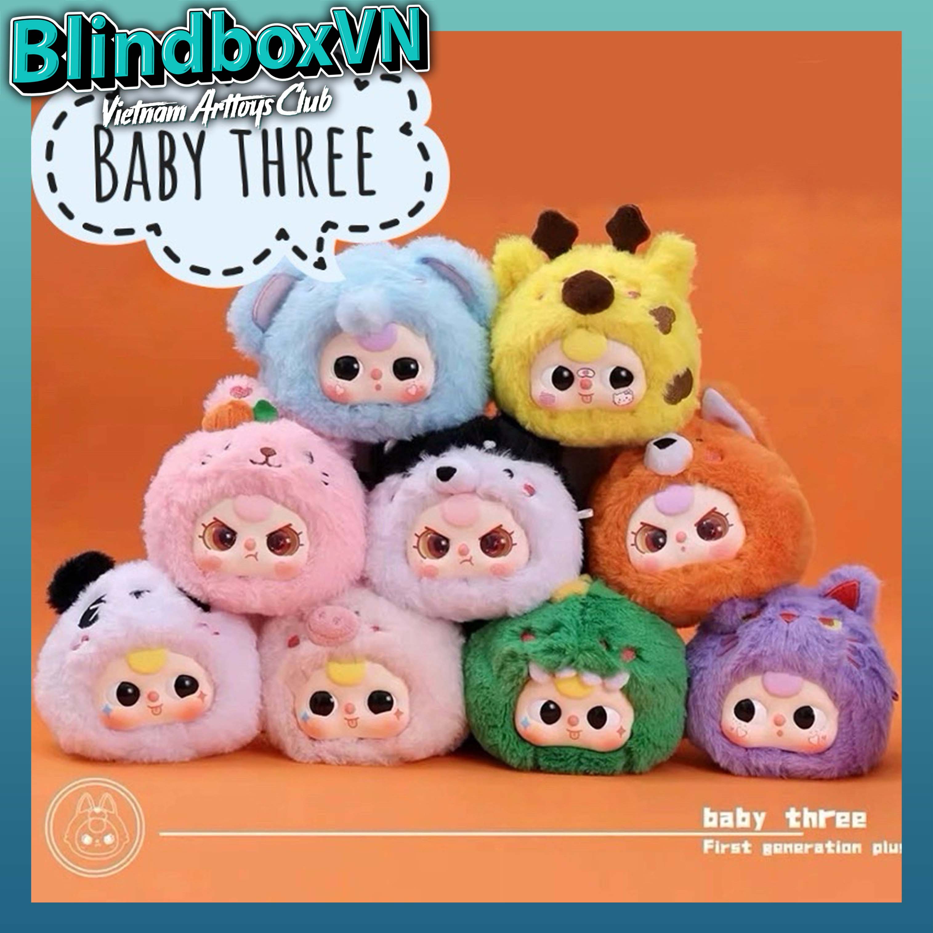 Baby Three Year Version 1 Vinyl Doll ( Chính Hãng )