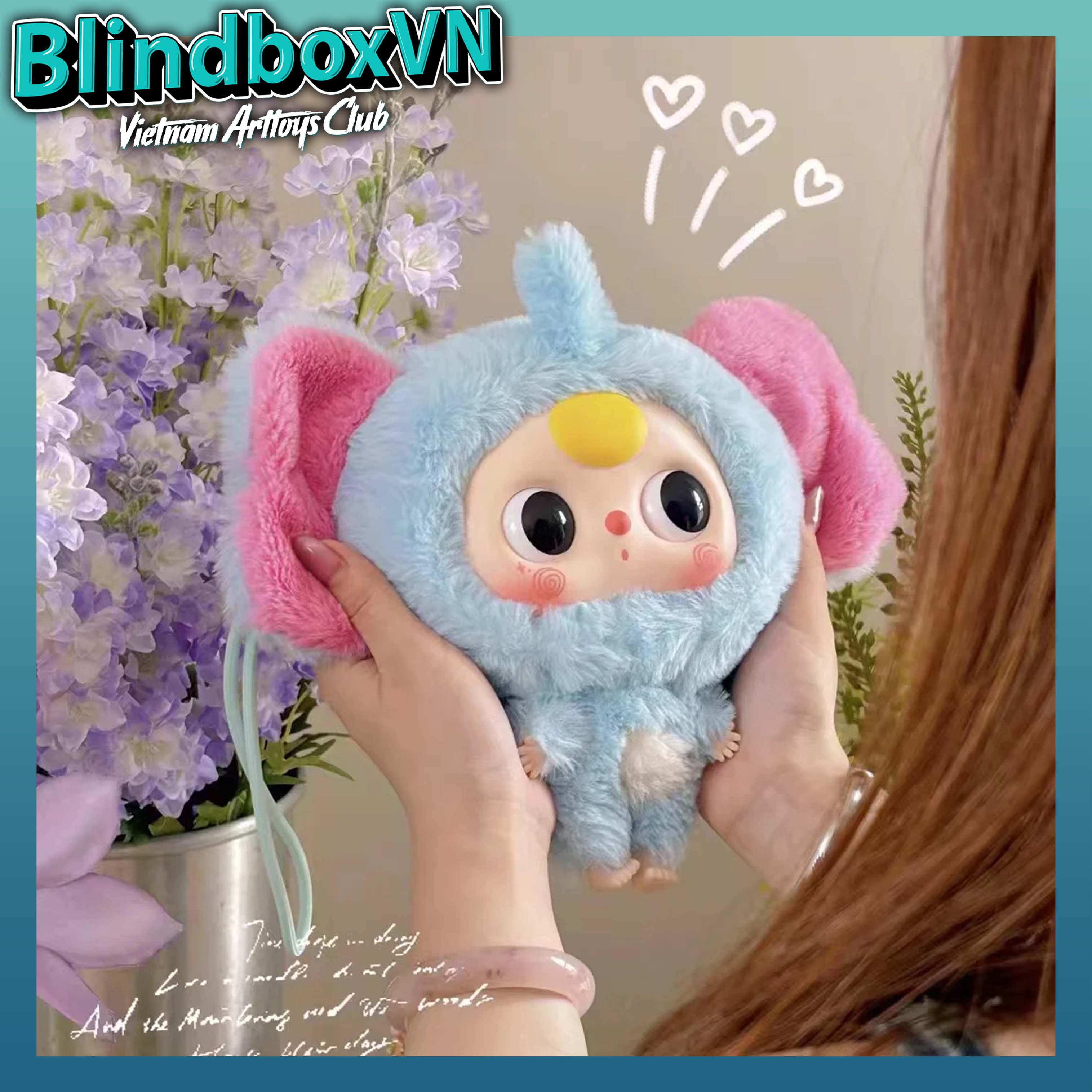 Baby Three Big Head Baby Series Vinyl Face Blind Box Plush