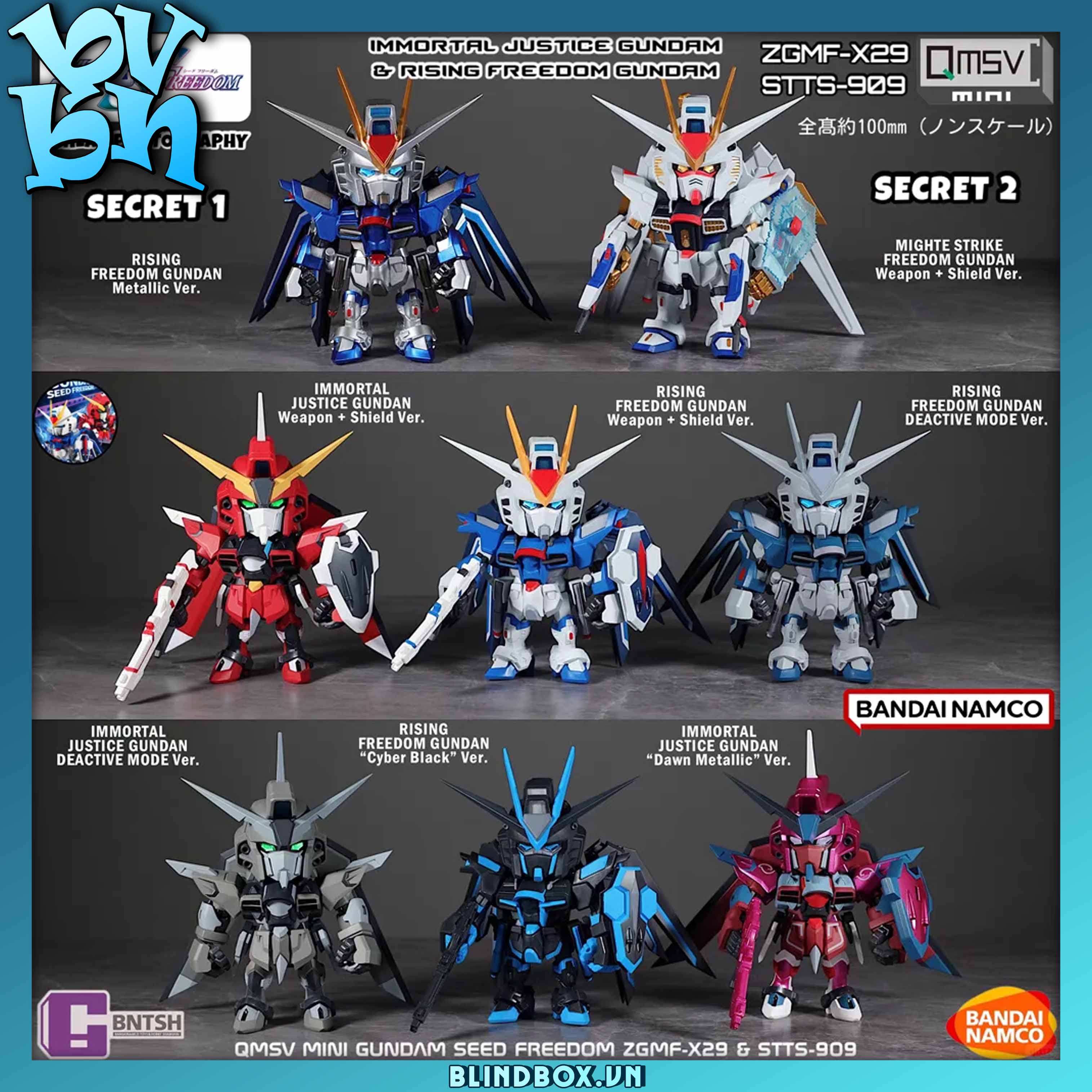 Gundam Seed Freedom Series Blindbox