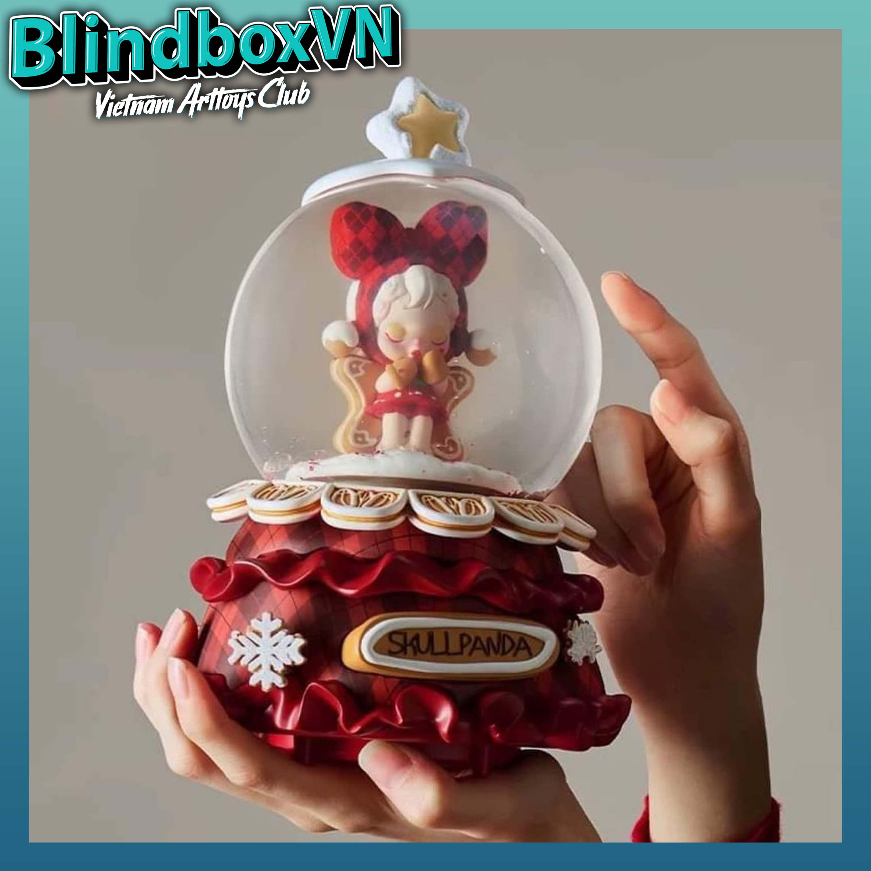 スカルパンダ　クリスタルボール POPMART SKULLPANDA クリスタルボール