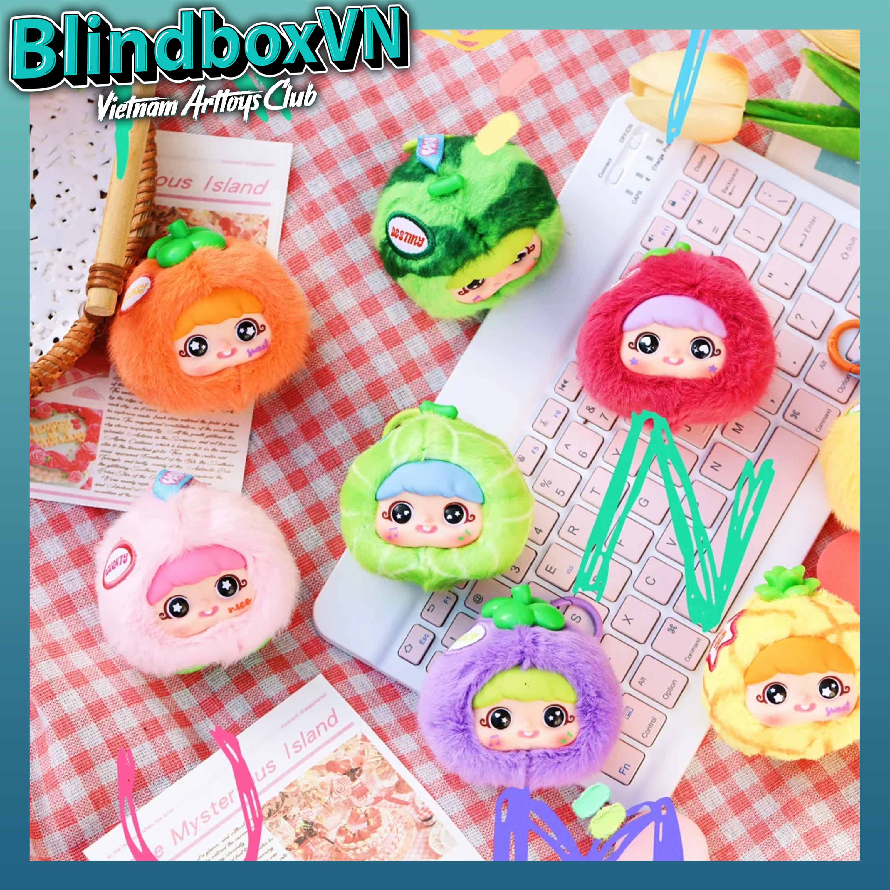 Blindbox Yaya Mini Fun Fruit Series ( Chính Hãng )