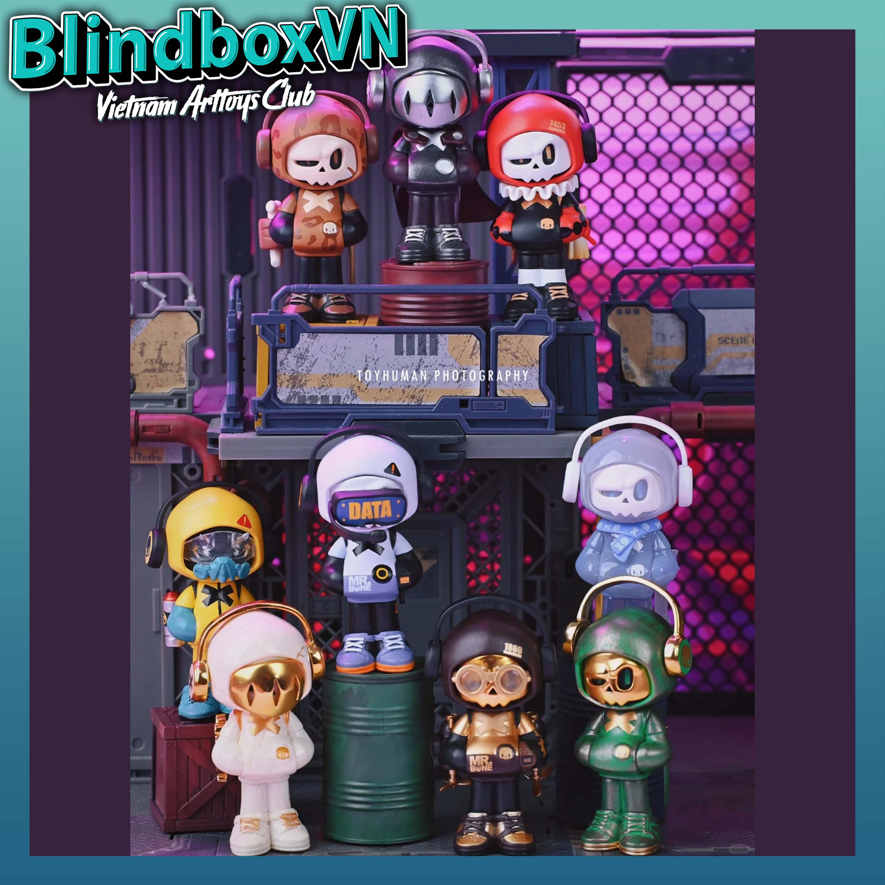 Mr.Bone A Journey Through Time Series 2.0 Blind Box