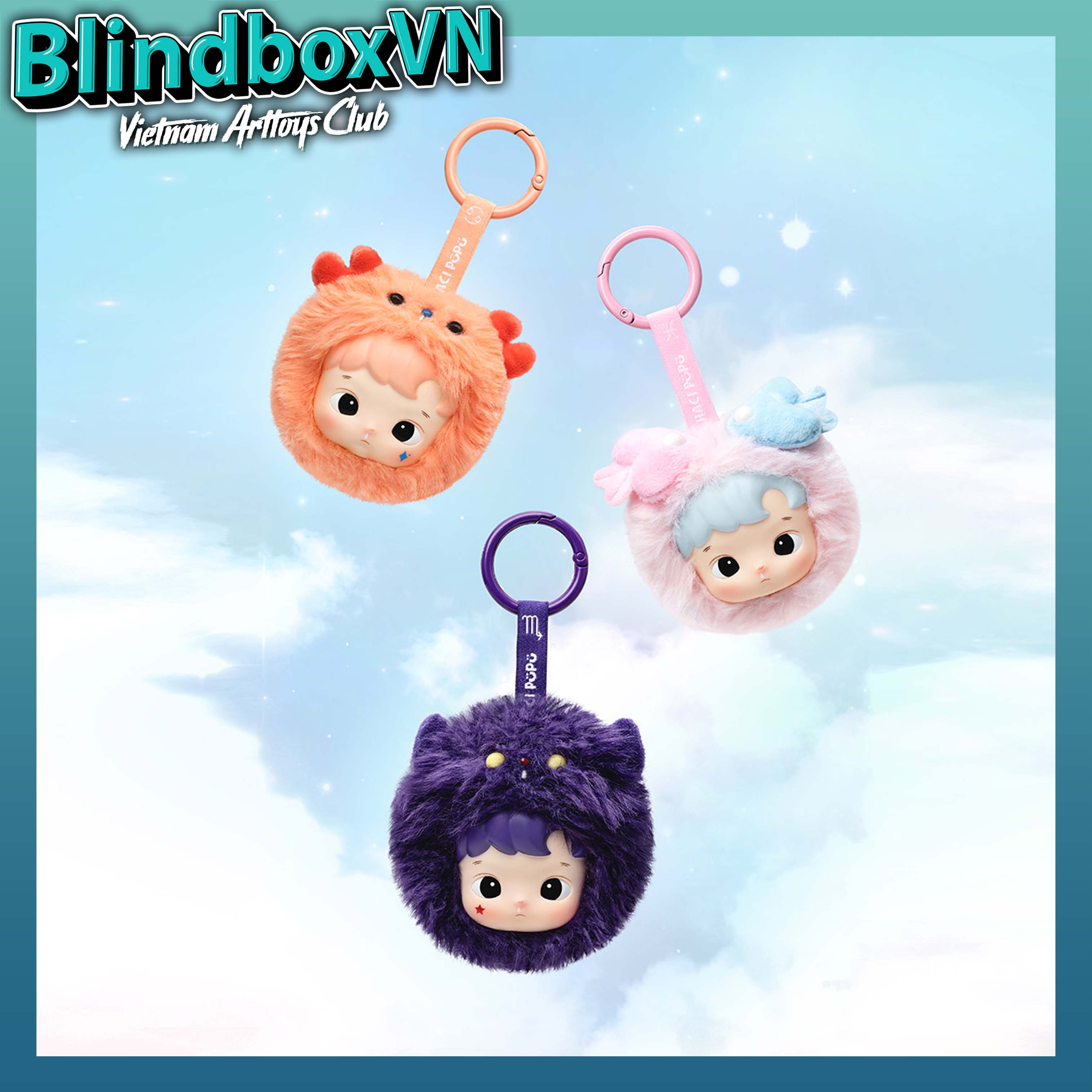 HACIPUPU The Constellation Series-Vinyl Plush Blind Box