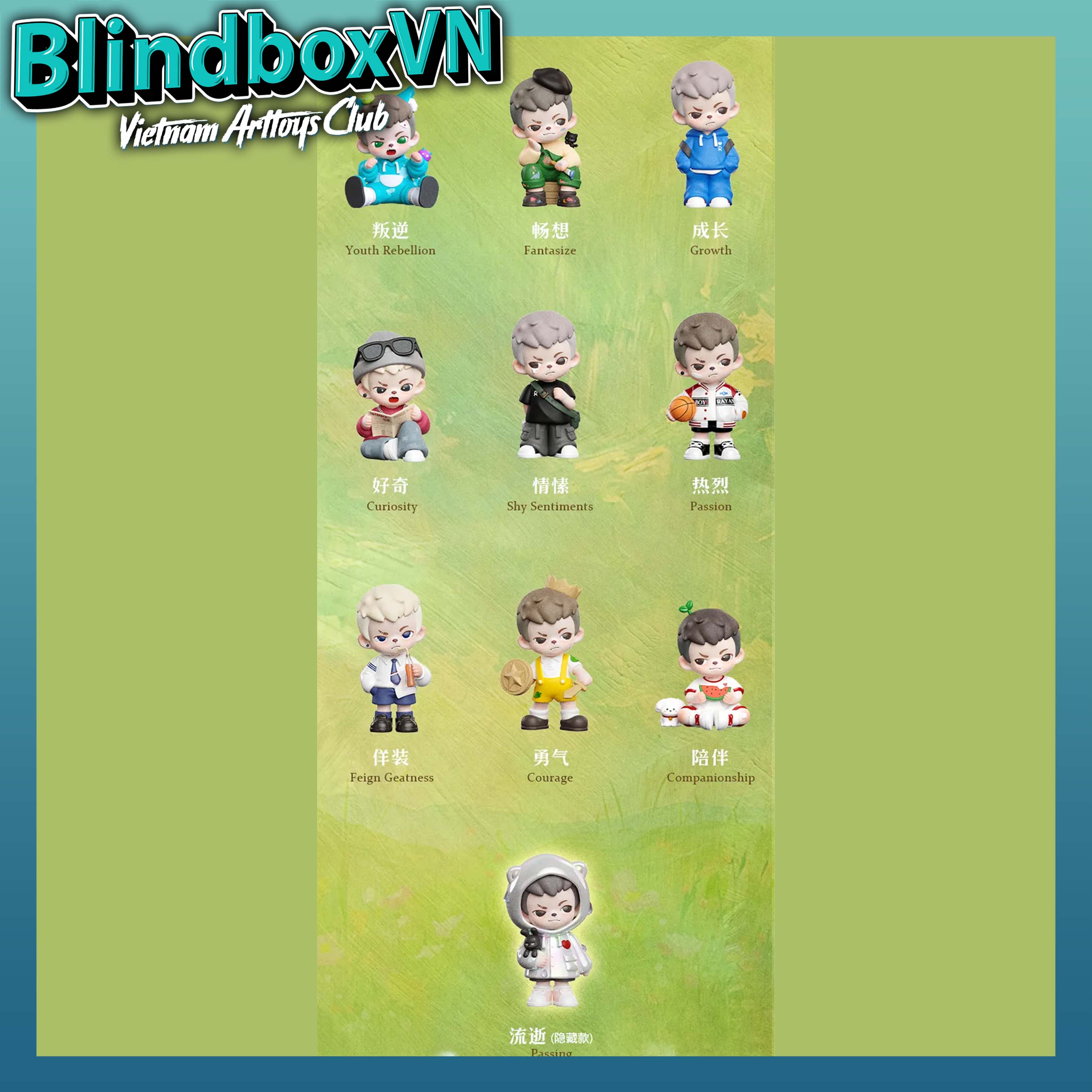 TNT SPACE Rayan Youthful Days Series BlindBox