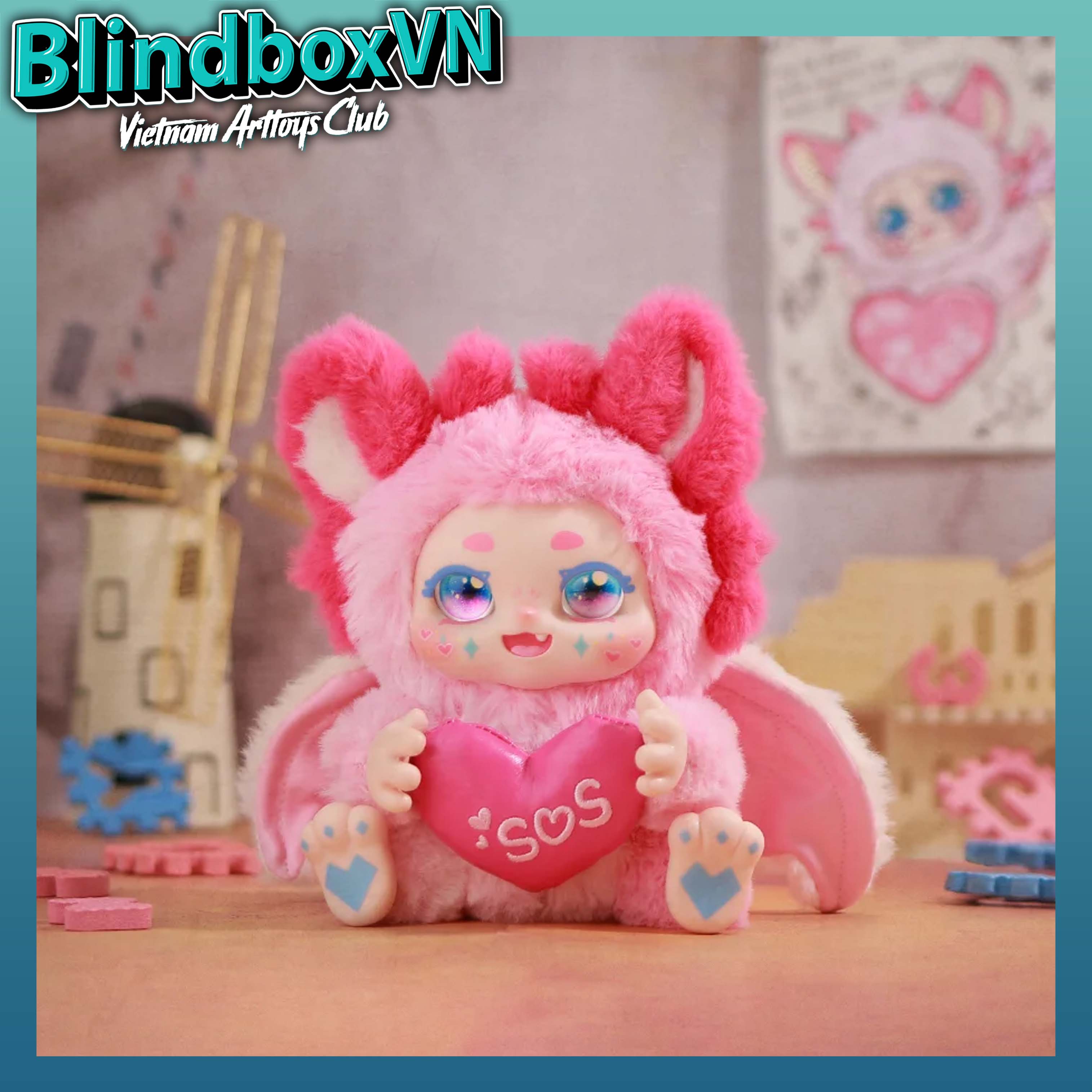 Blind Box Gấu Bông Kimmon Keep Loving Yourself ( Chính Hãng )