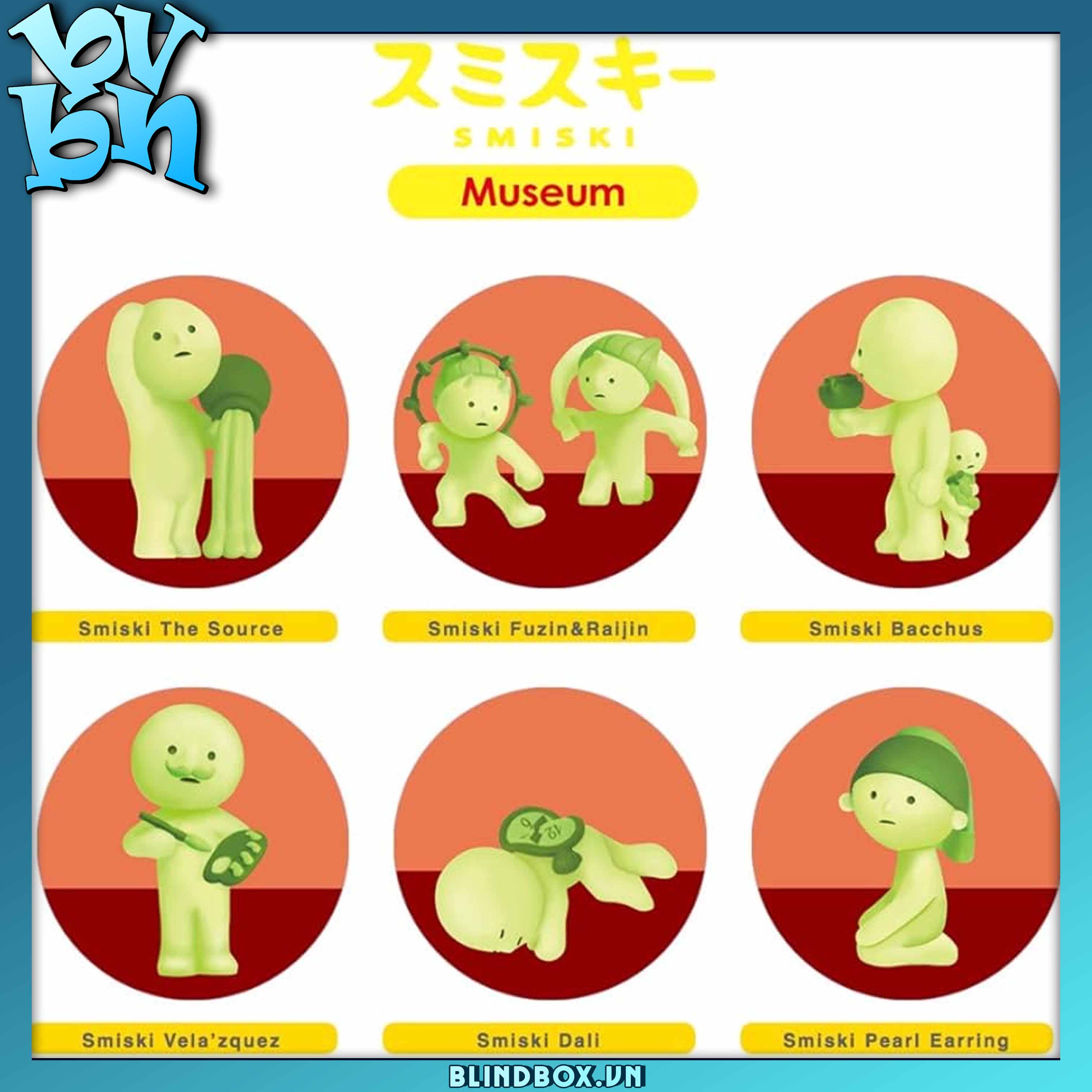 Smiski Museum Blindbox Series ( Chính hãng )