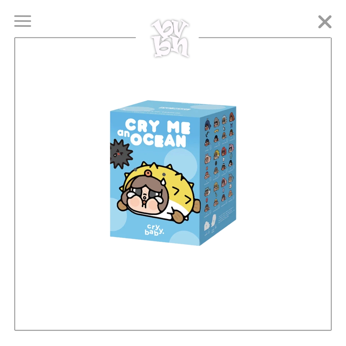 CRYBABY Cry Me an Ocean Series Figures Blindbox Series