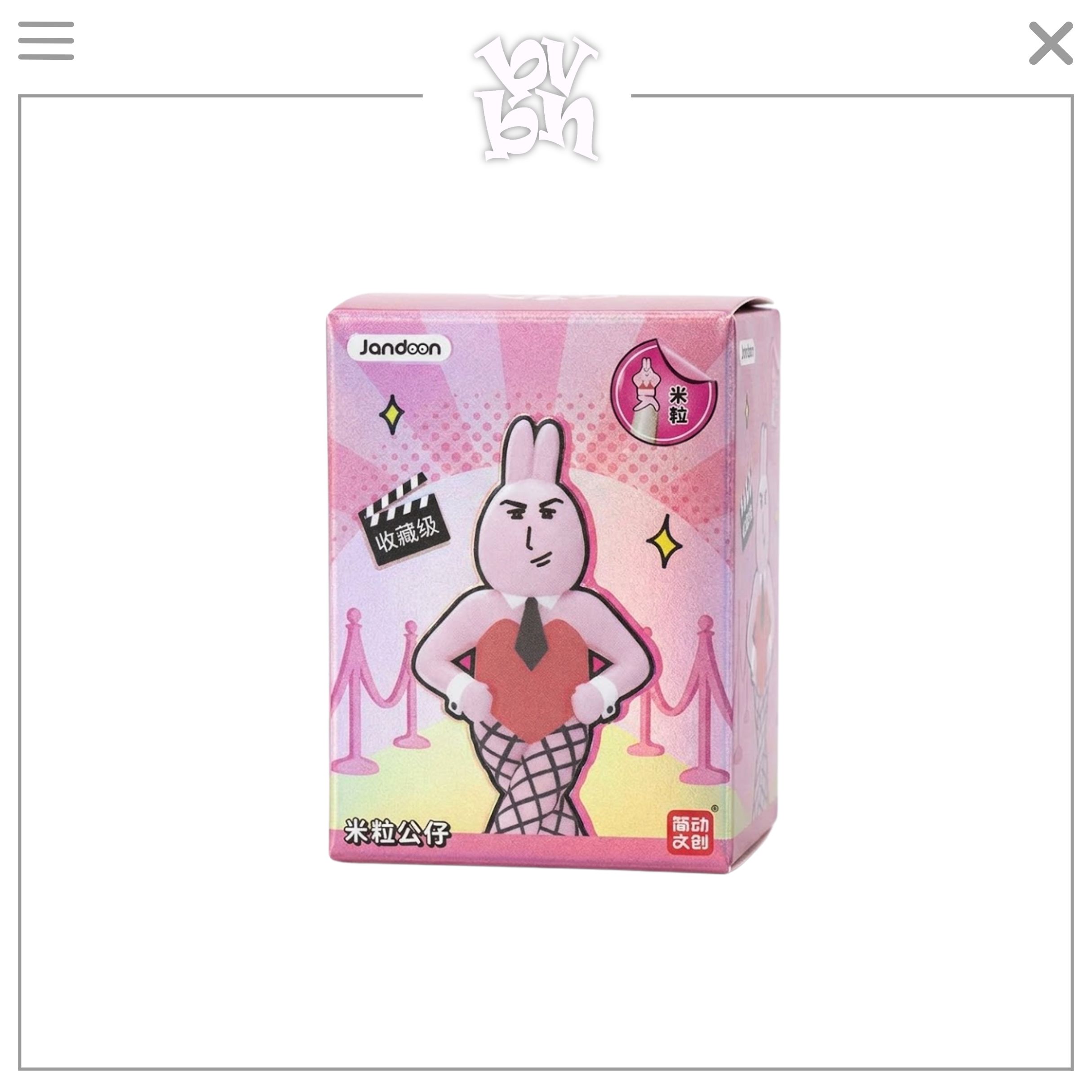 Jandoon Original Rice Abstract Everday My Little Rabbit Blindbox Series