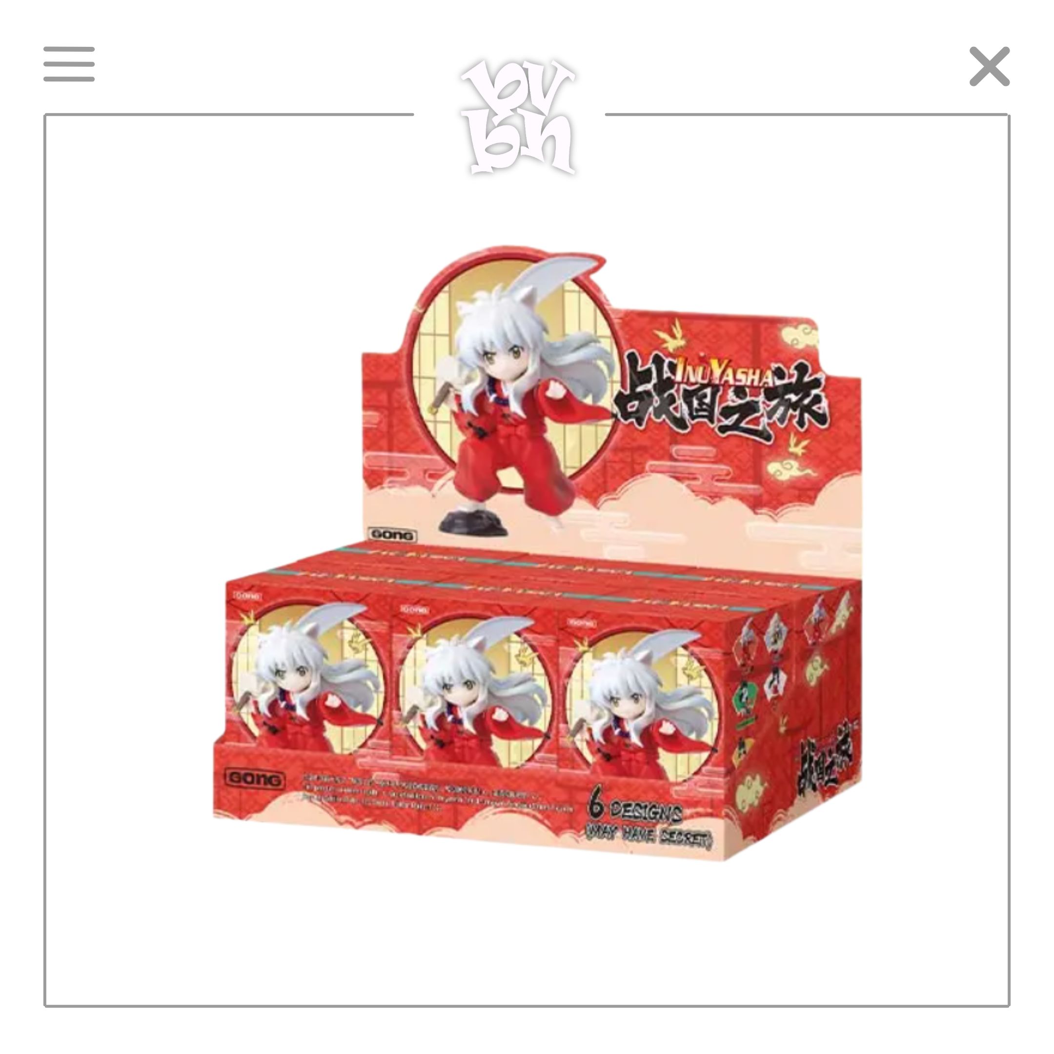 POP MART Inuyasha The Journey of Sengoku Series Figures