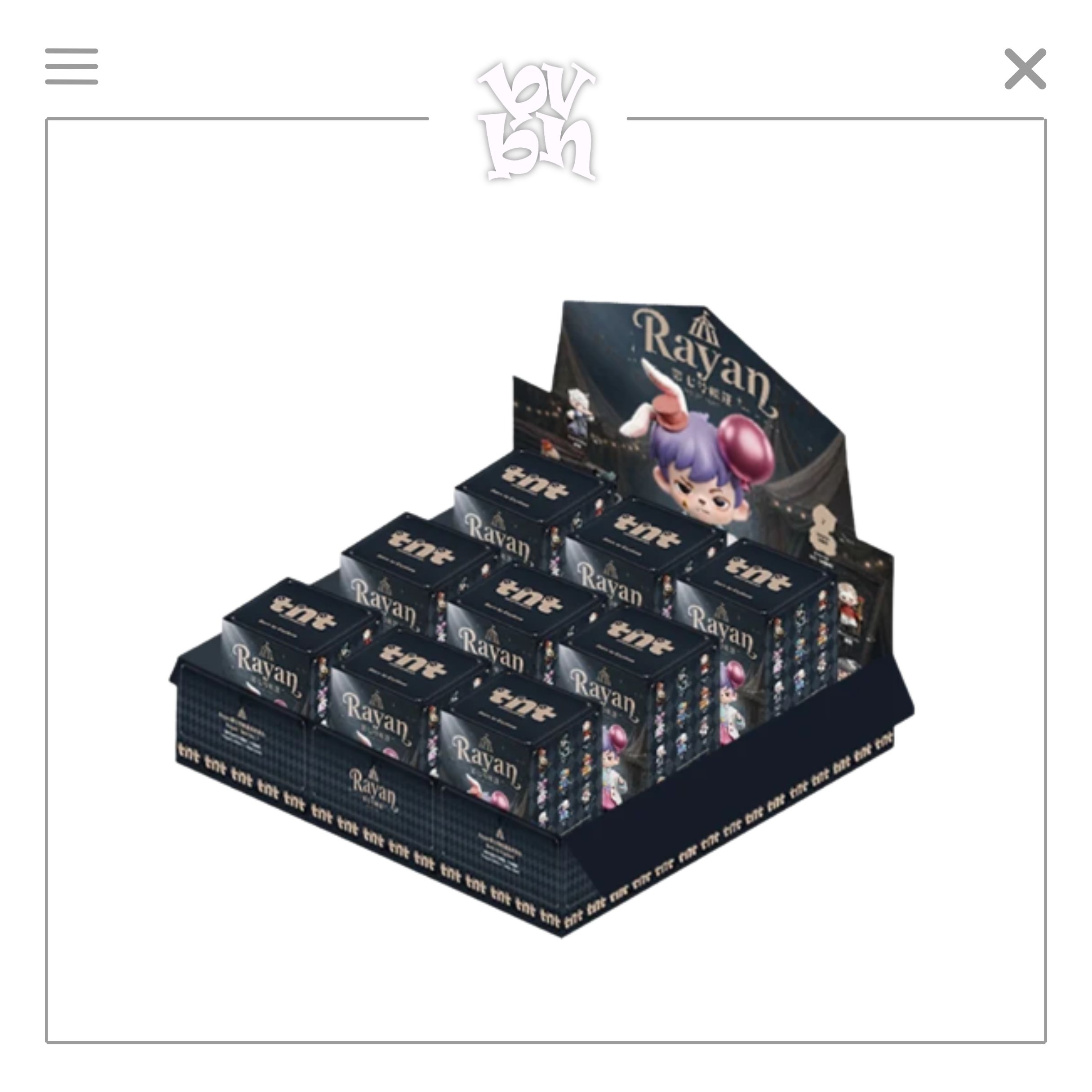 Rayan No. 7 Tent Series Figure Blindbox