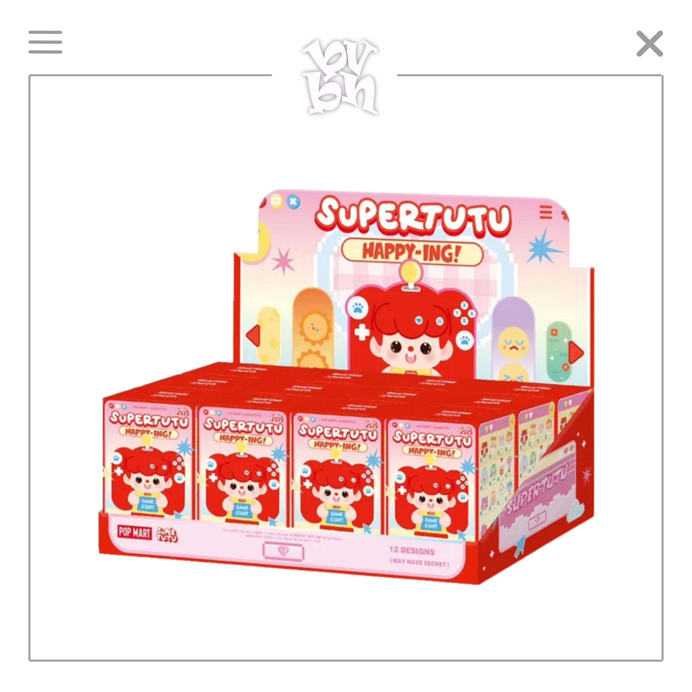 SUPERTUTU HAPPY-ING! Series Figures - POP MART