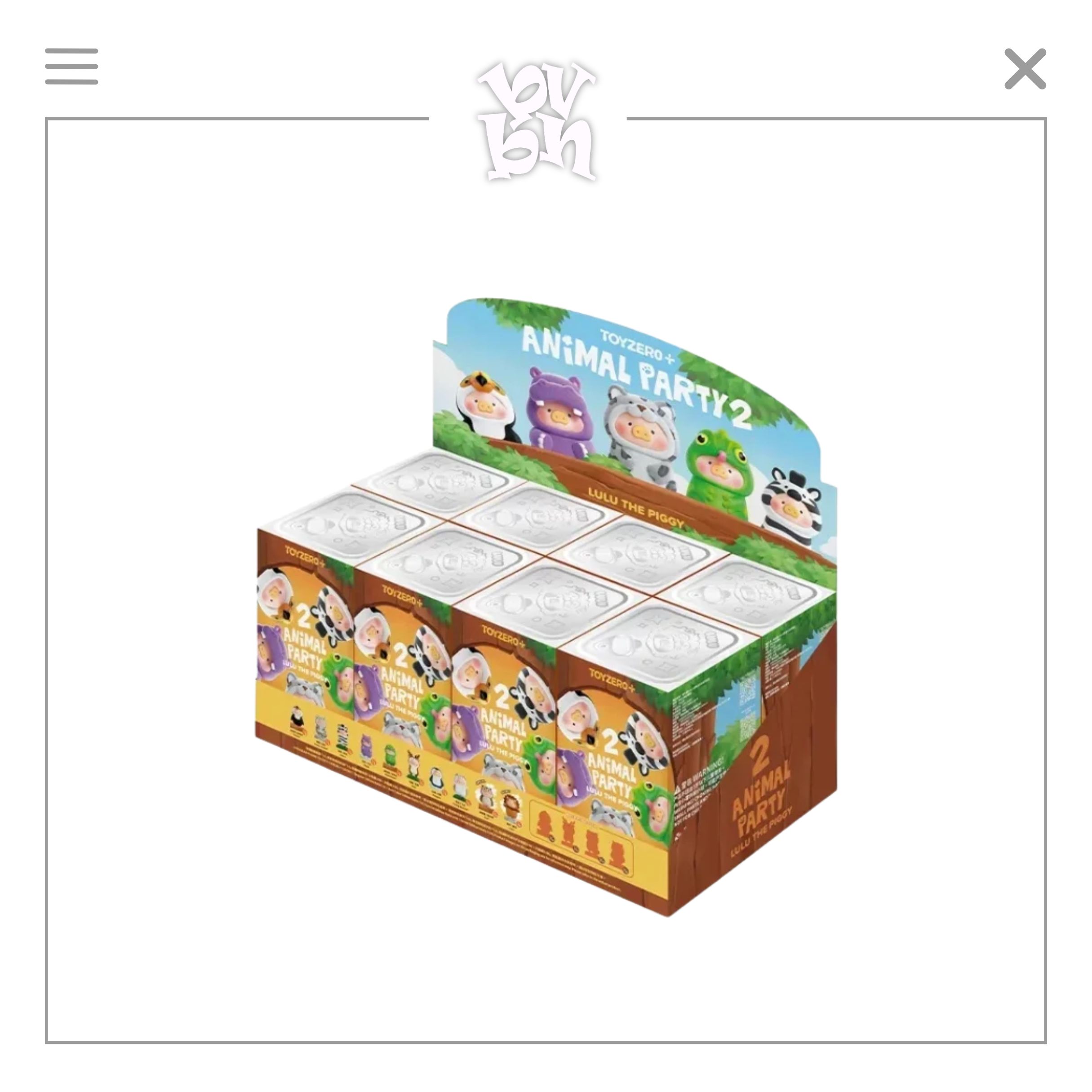 LuLu the Piggy Animal Party Vol 2 Blindbox Figure Series