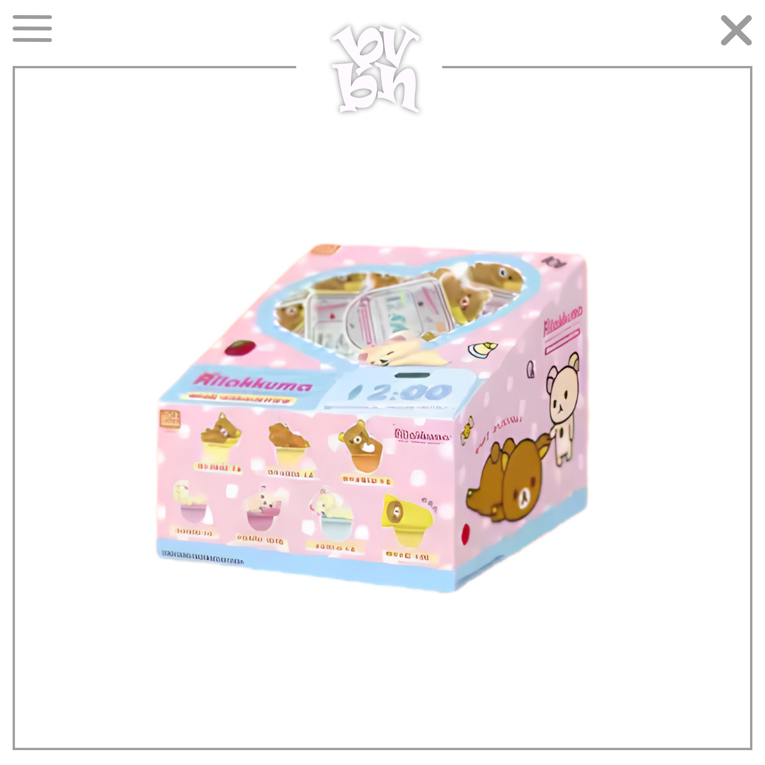 Rilakkuma Hipper - Relaxing and Lazy Travel Blindbox Series