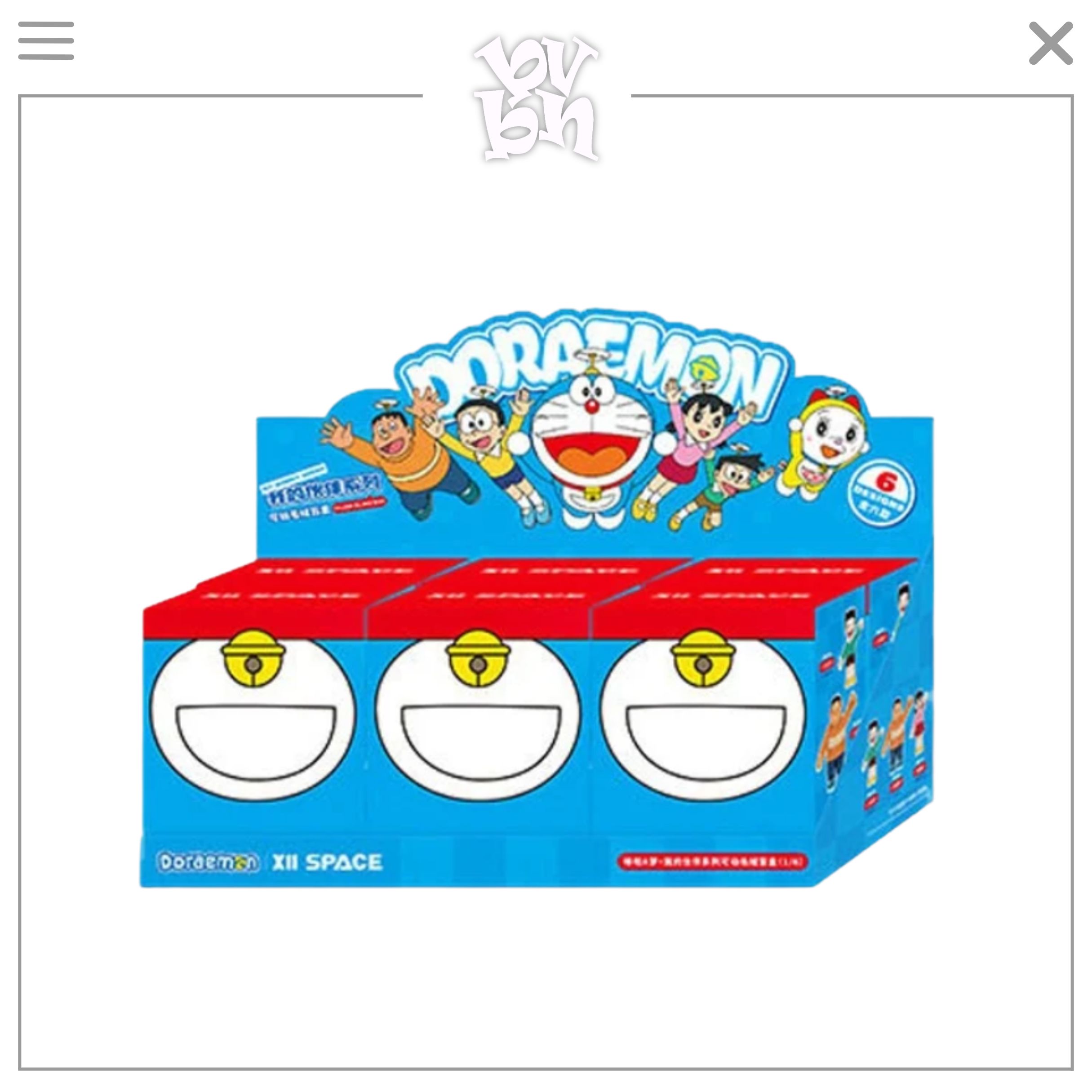 Doraemon My Buddy Series Plush BlindBox