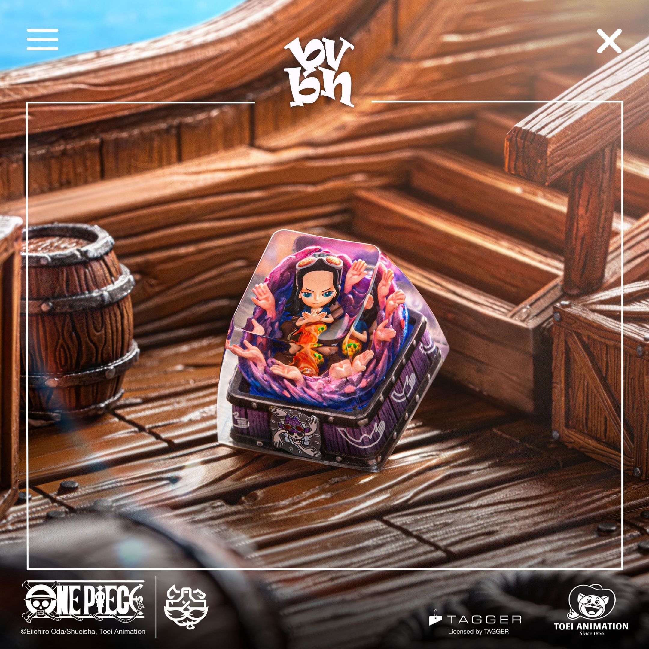One Piece Collection 2 : NICO ROBIN Keycap