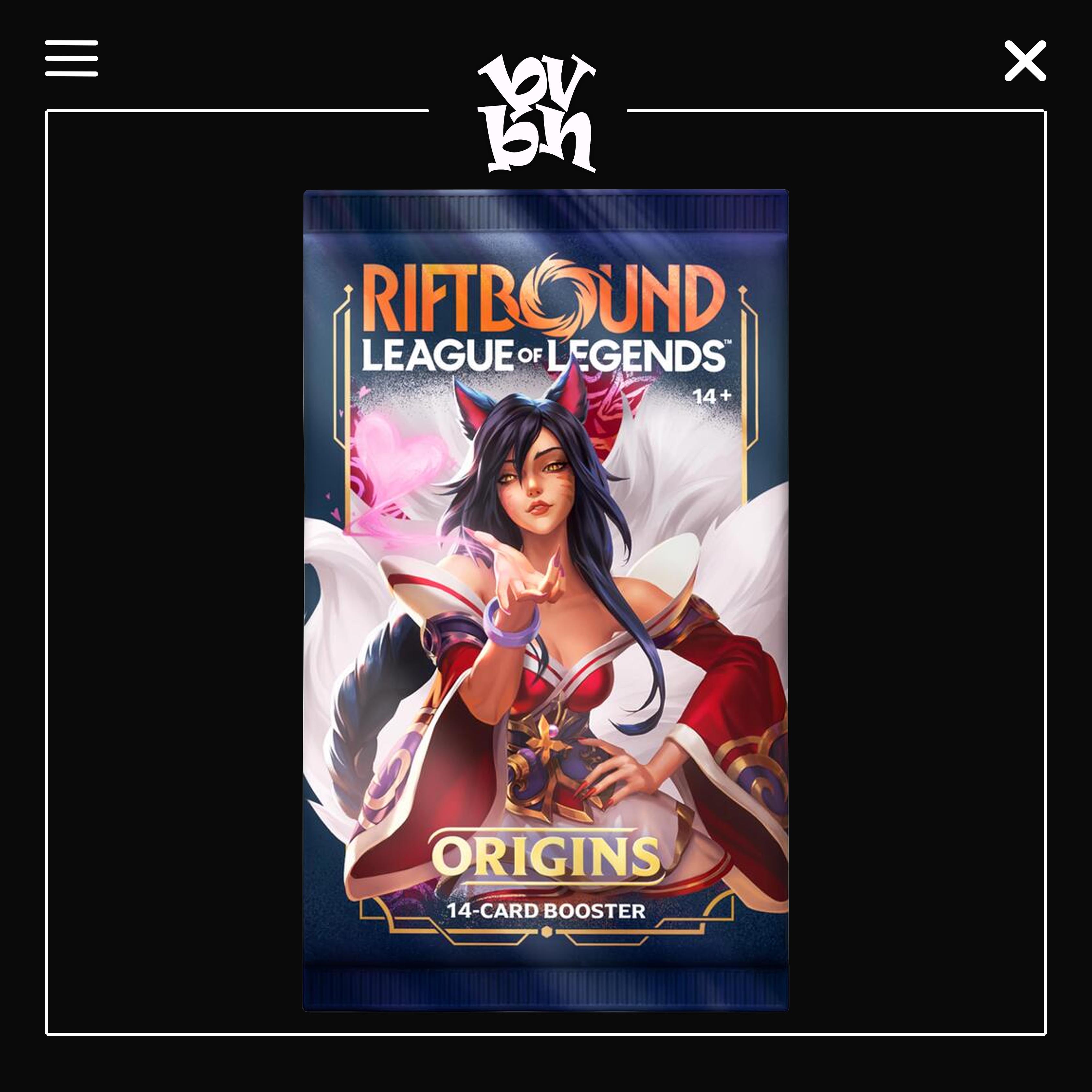 Riftbound : League of Legends TCG Origins Booster Box