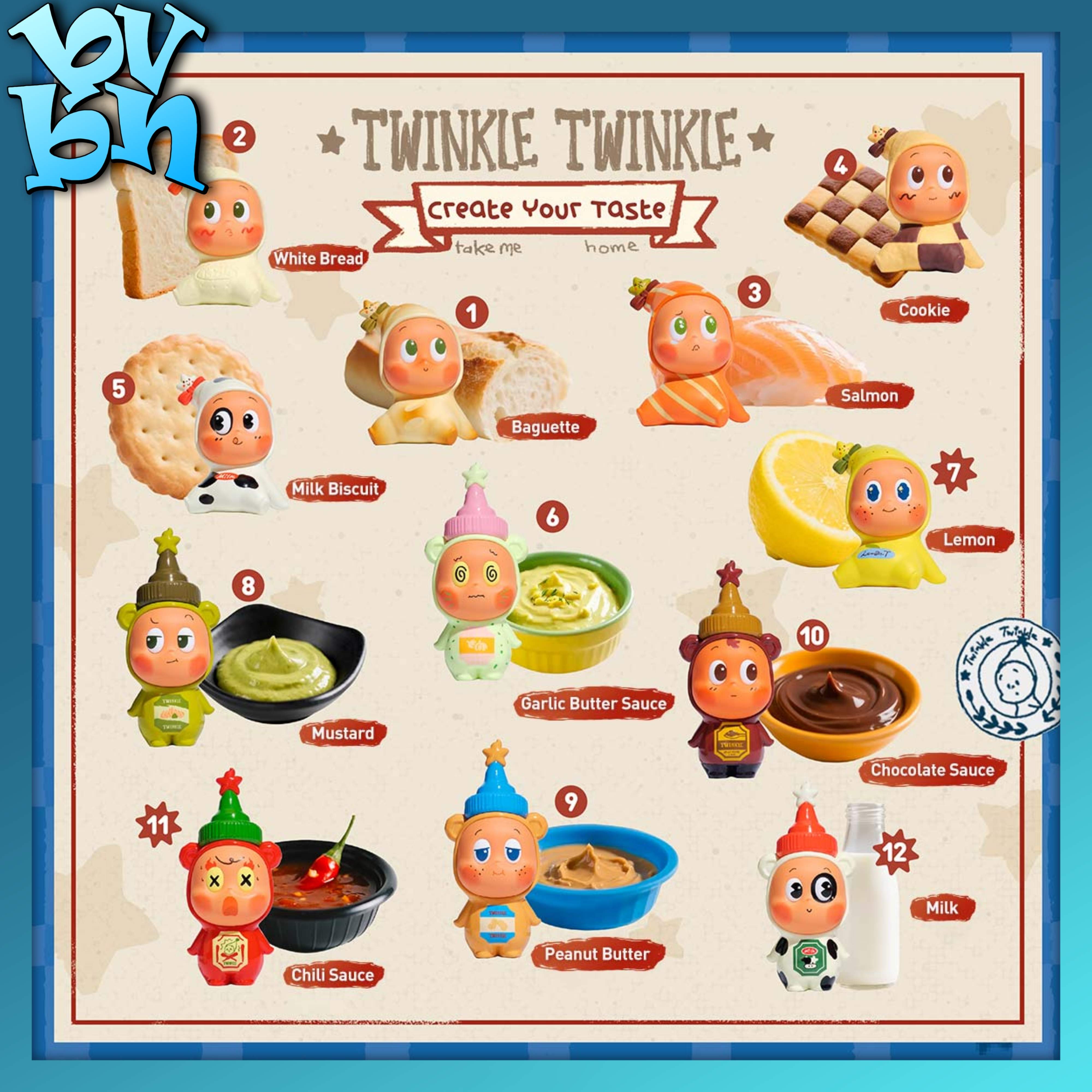Twinkle Twinkle Create Your Taste Series Figures