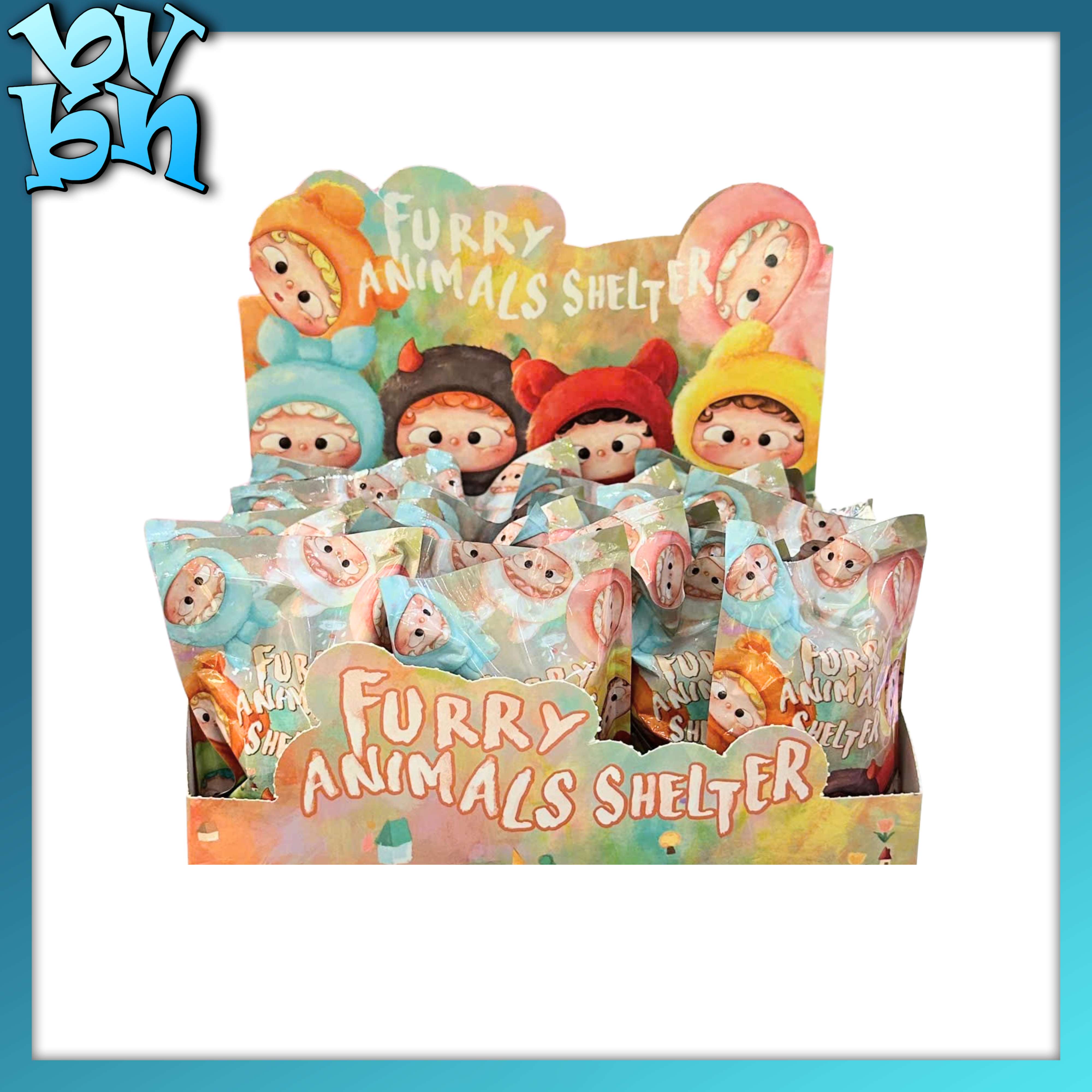 OZAl-Furry Animals Shelter Mini Bean BlindBag Series