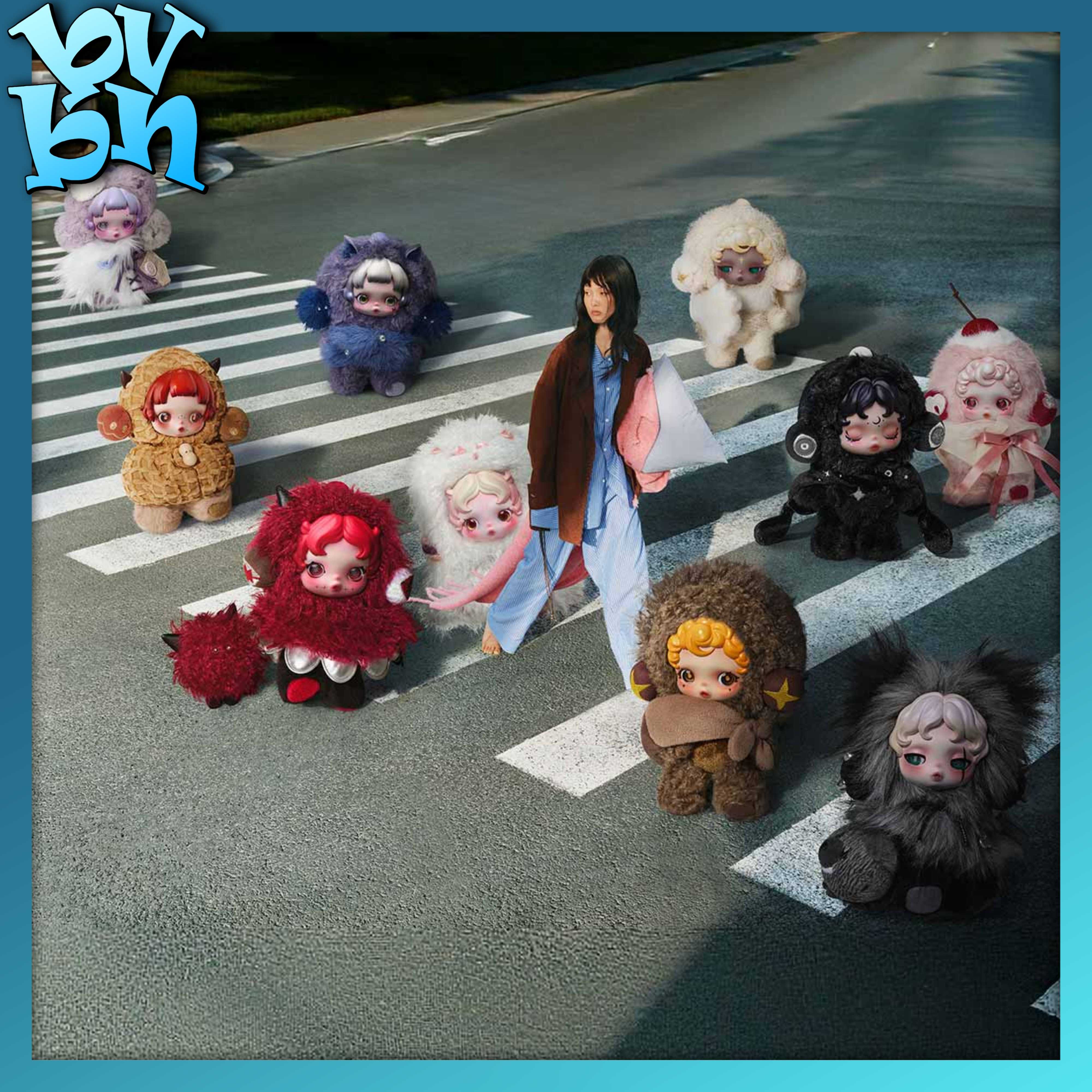 SKULLPANDA You Found Me! Series Plush Doll Pendant