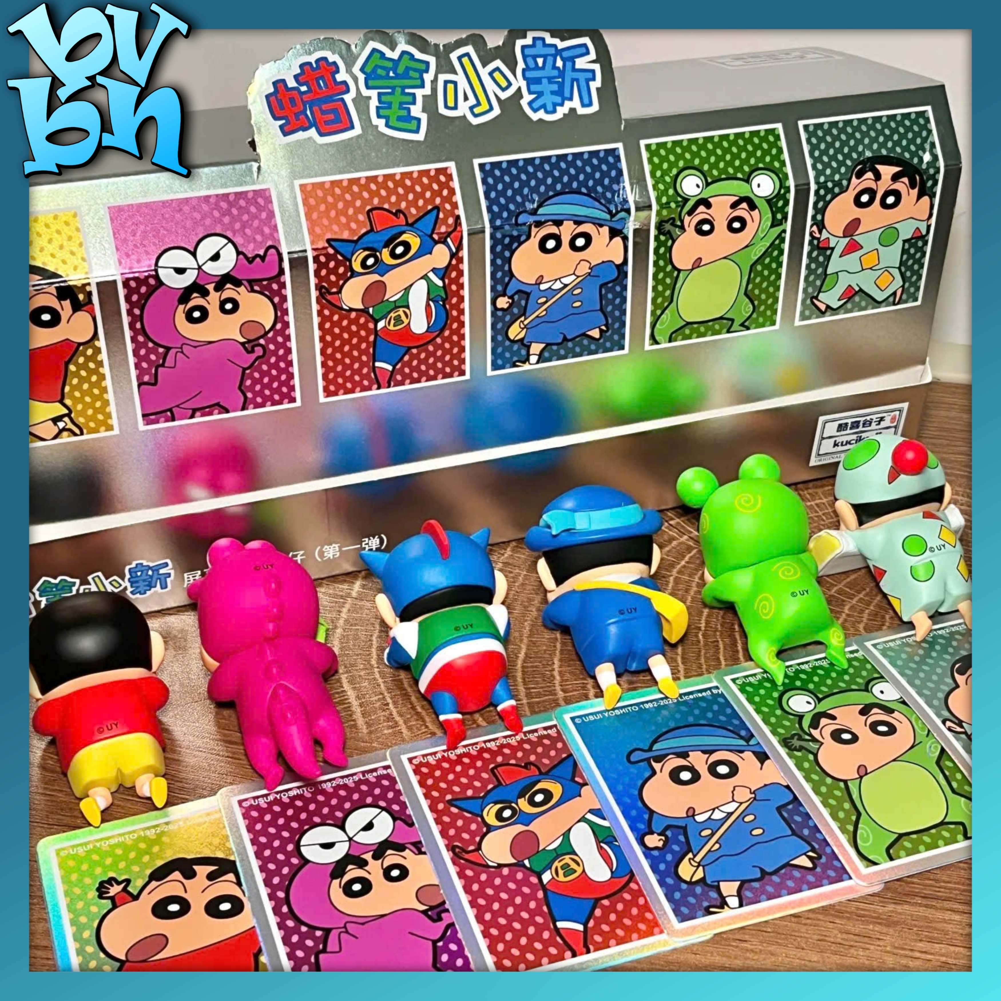 Crayon Shin-chan Screen Papa Mini Figure Blindbox Series