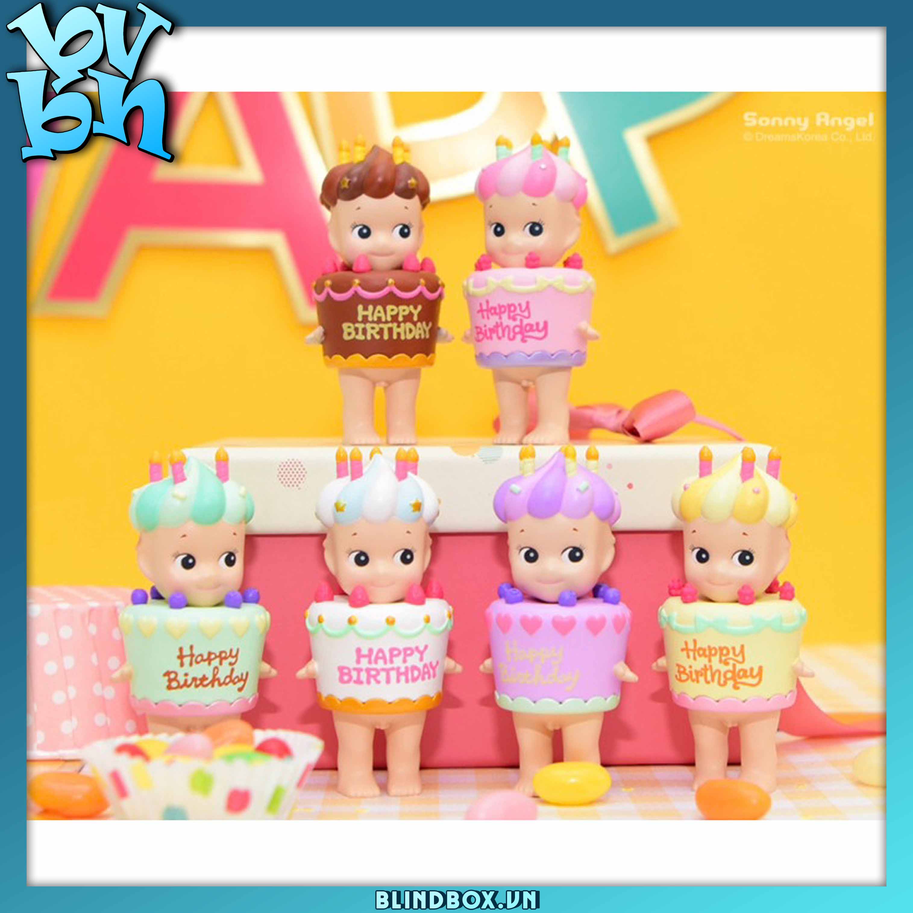 Sonny Angel Birthday Gift BlindBox Series ( Chính Hãng )