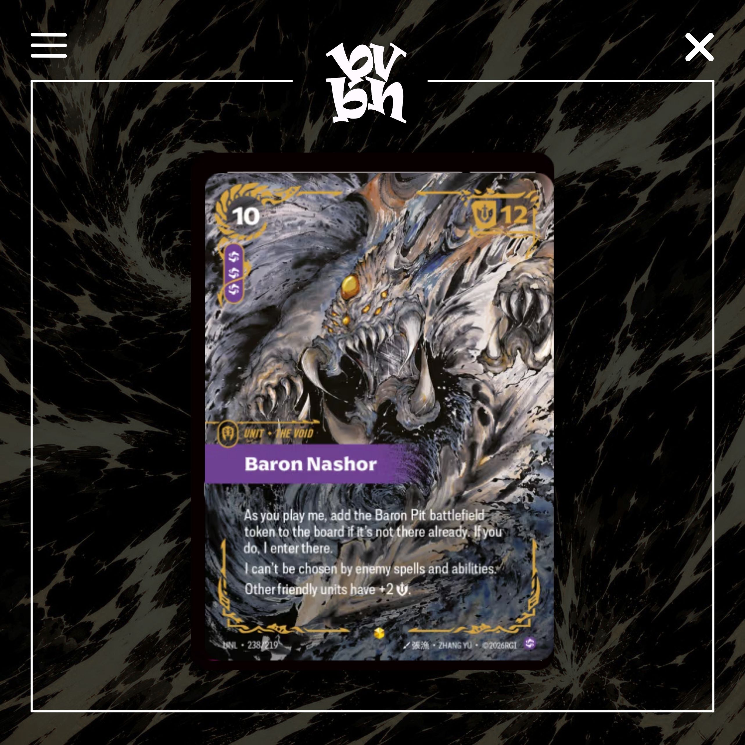 Riftbound: League of Legends - Unleashed Booster Pack - English
