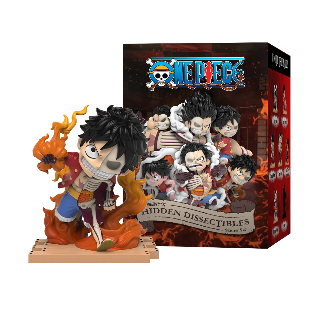 Blindbox Mightyjaxx FREENY'S HIDDEN DISSECTIBLES: ONE PIECE (LUFFY’S GEARS EDITION) ( Chính Hãng )