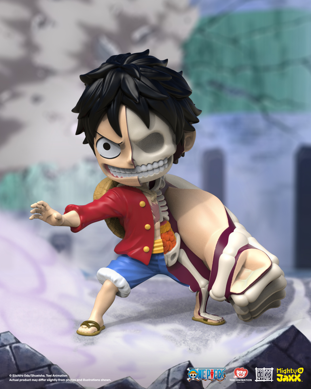 Blindbox Mightyjaxx FREENY'S HIDDEN DISSECTIBLES: ONE PIECE (LUFFY’S GEARS EDITION) ( Chính Hãng )