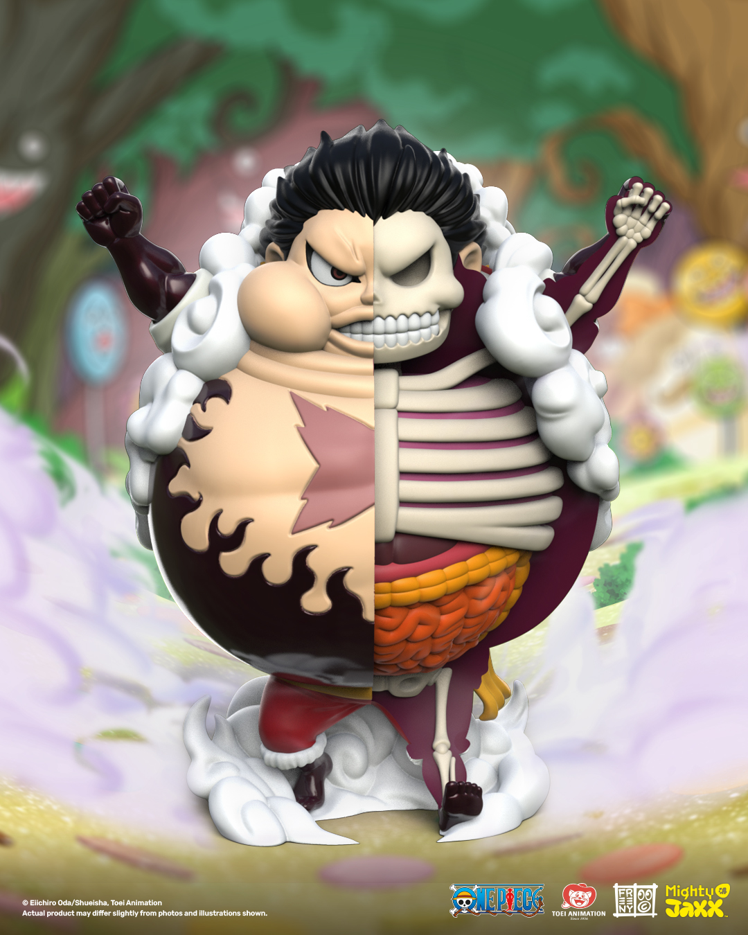 Blindbox Mightyjaxx FREENY'S HIDDEN DISSECTIBLES: ONE PIECE (LUFFY’S GEARS EDITION) ( Chính Hãng )