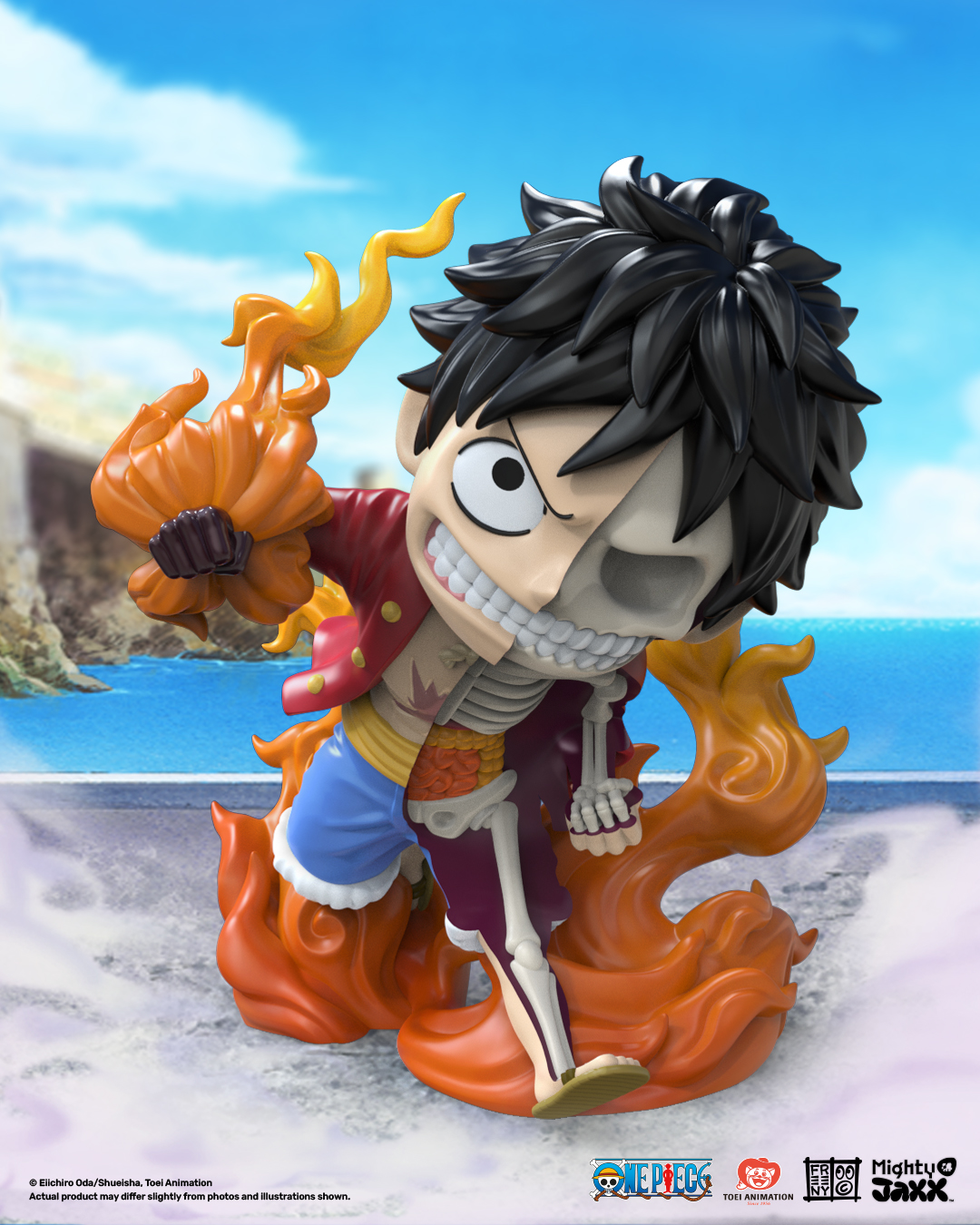 Blindbox Mightyjaxx FREENY'S HIDDEN DISSECTIBLES: ONE PIECE (LUFFY’S GEARS EDITION) ( Chính Hãng )