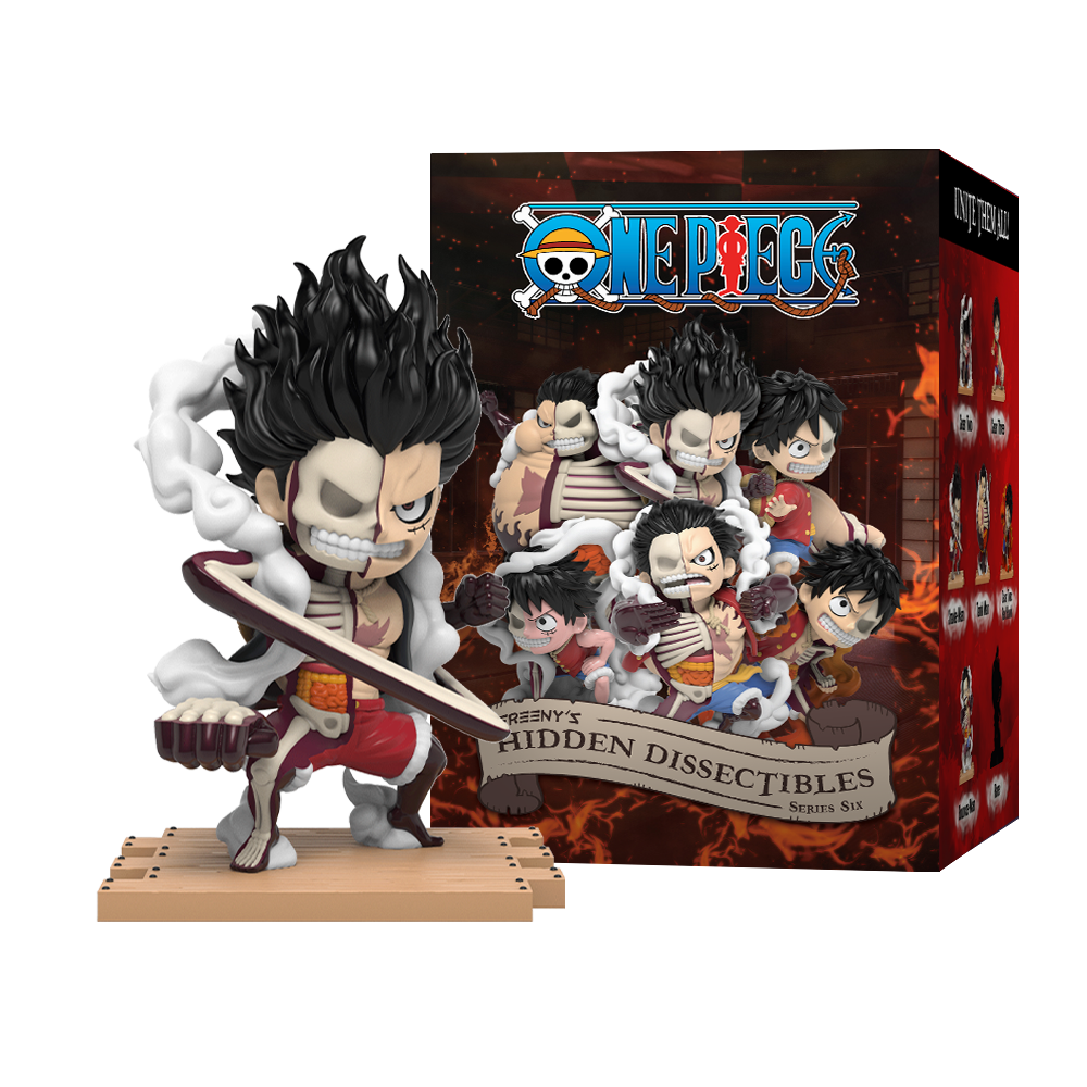 Blindbox Mightyjaxx FREENY'S HIDDEN DISSECTIBLES: ONE PIECE (LUFFY’S GEARS EDITION) ( Chính Hãng )