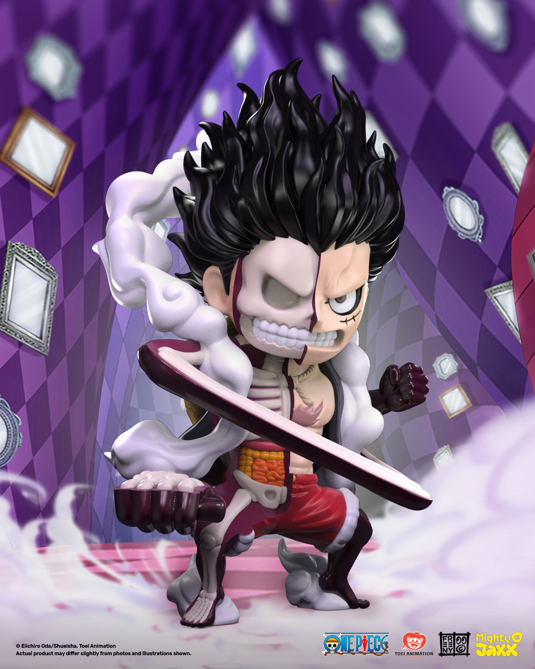 Blindbox Mightyjaxx FREENY'S HIDDEN DISSECTIBLES: ONE PIECE (LUFFY’S GEARS EDITION) ( Chính Hãng )