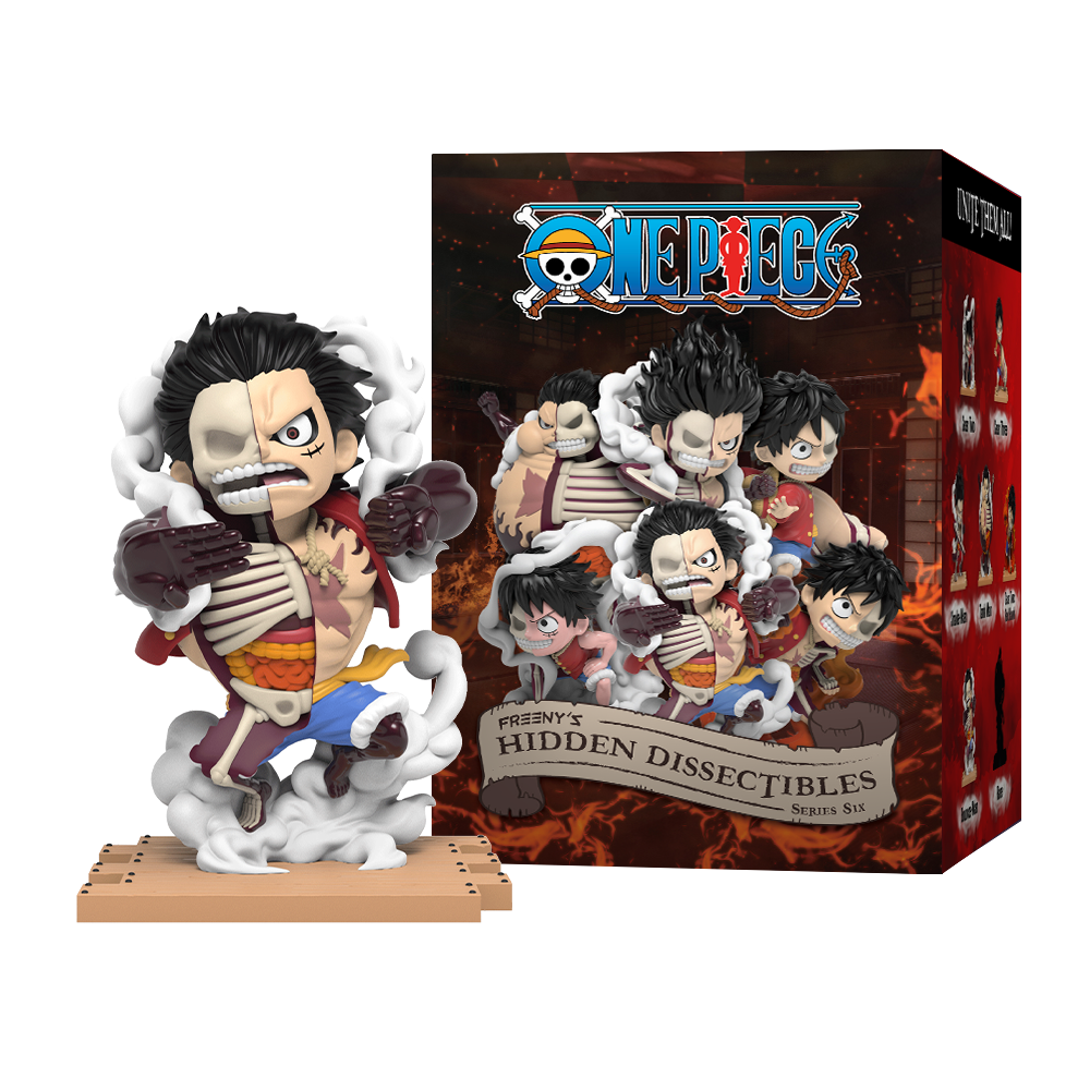 Blindbox Mightyjaxx FREENY'S HIDDEN DISSECTIBLES: ONE PIECE (LUFFY’S GEARS EDITION) ( Chính Hãng )