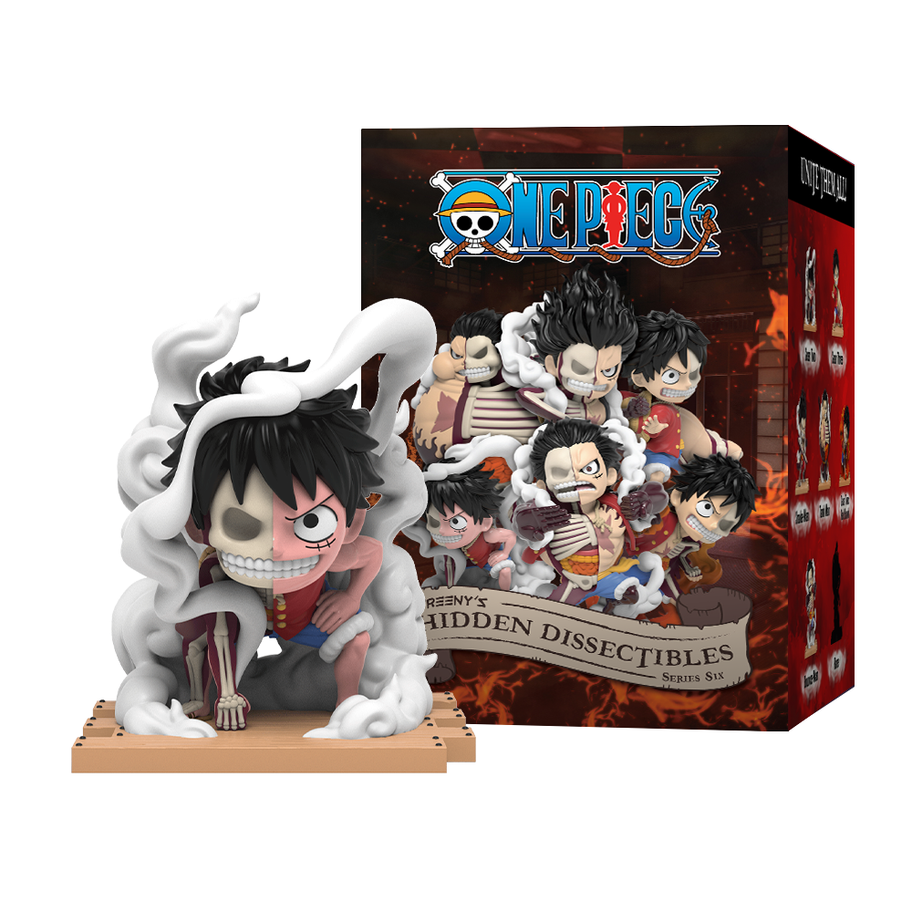 Blindbox Mightyjaxx FREENY'S HIDDEN DISSECTIBLES: ONE PIECE (LUFFY’S GEARS EDITION) ( Chính Hãng )